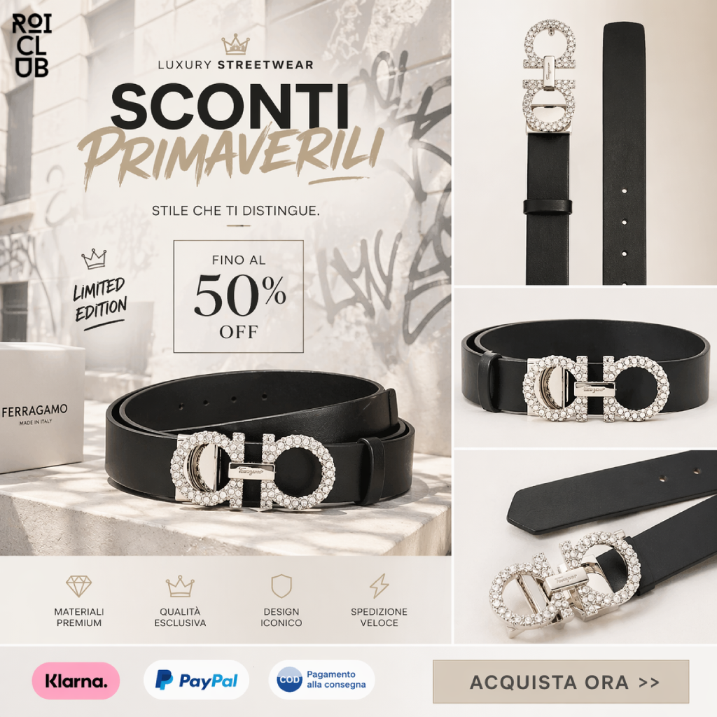 Roi Club Facebook ad: Luxury Belt -50% | ROI CLUB
