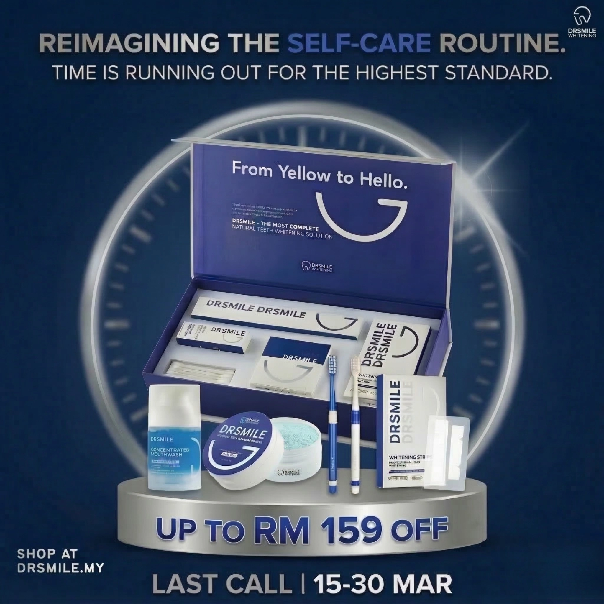 Dr Smile Whitening Solution Facebook ad