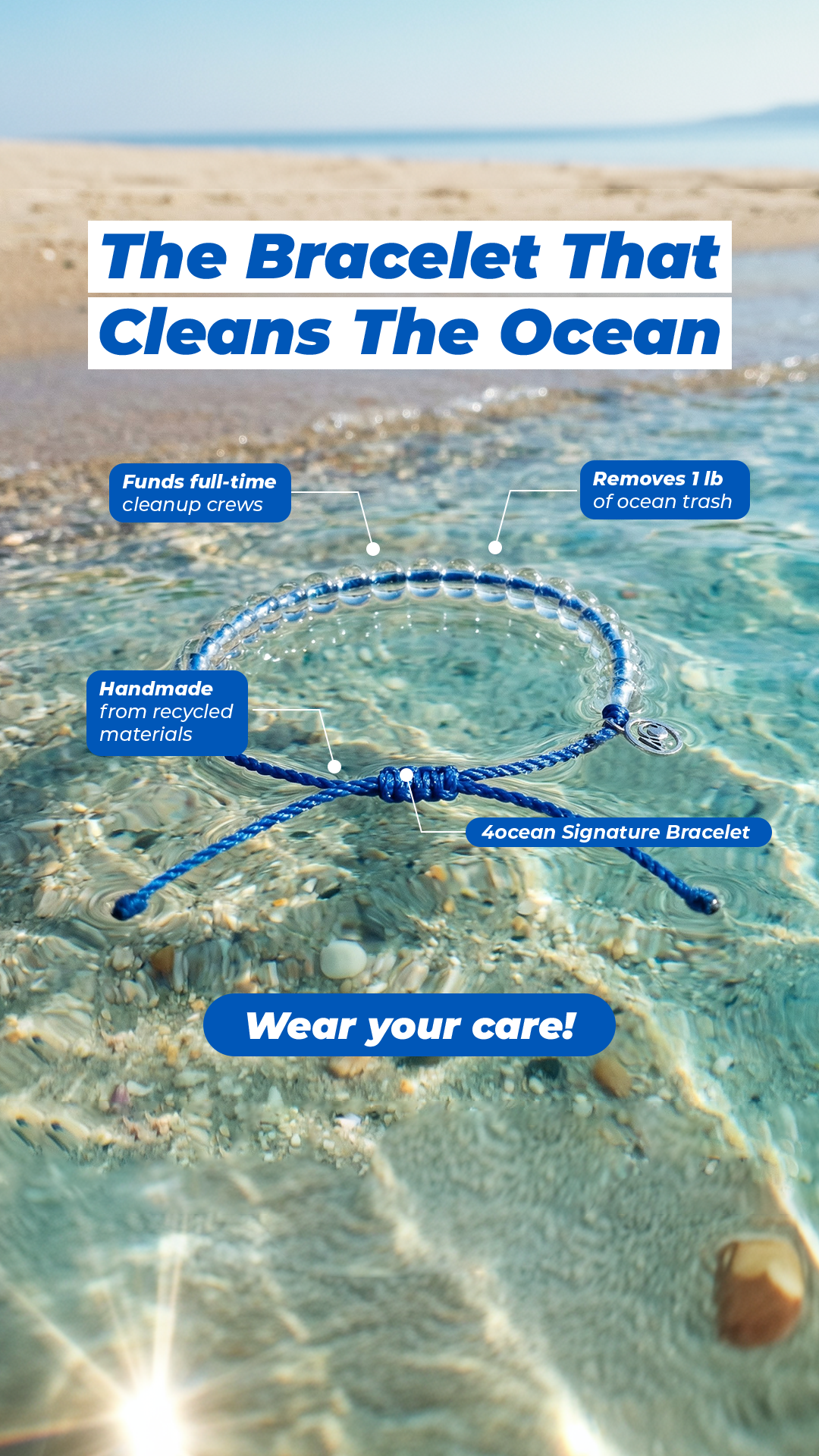 4ocean Facebook ad
