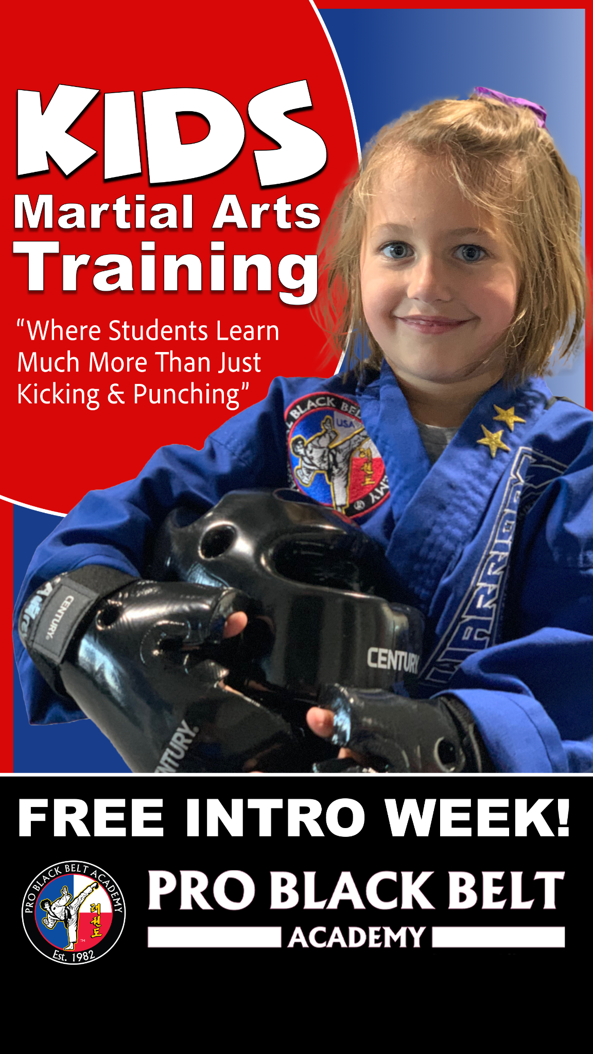 Professional Black Belt Academy - Melissa Facebook ad from Feb 25, 2026