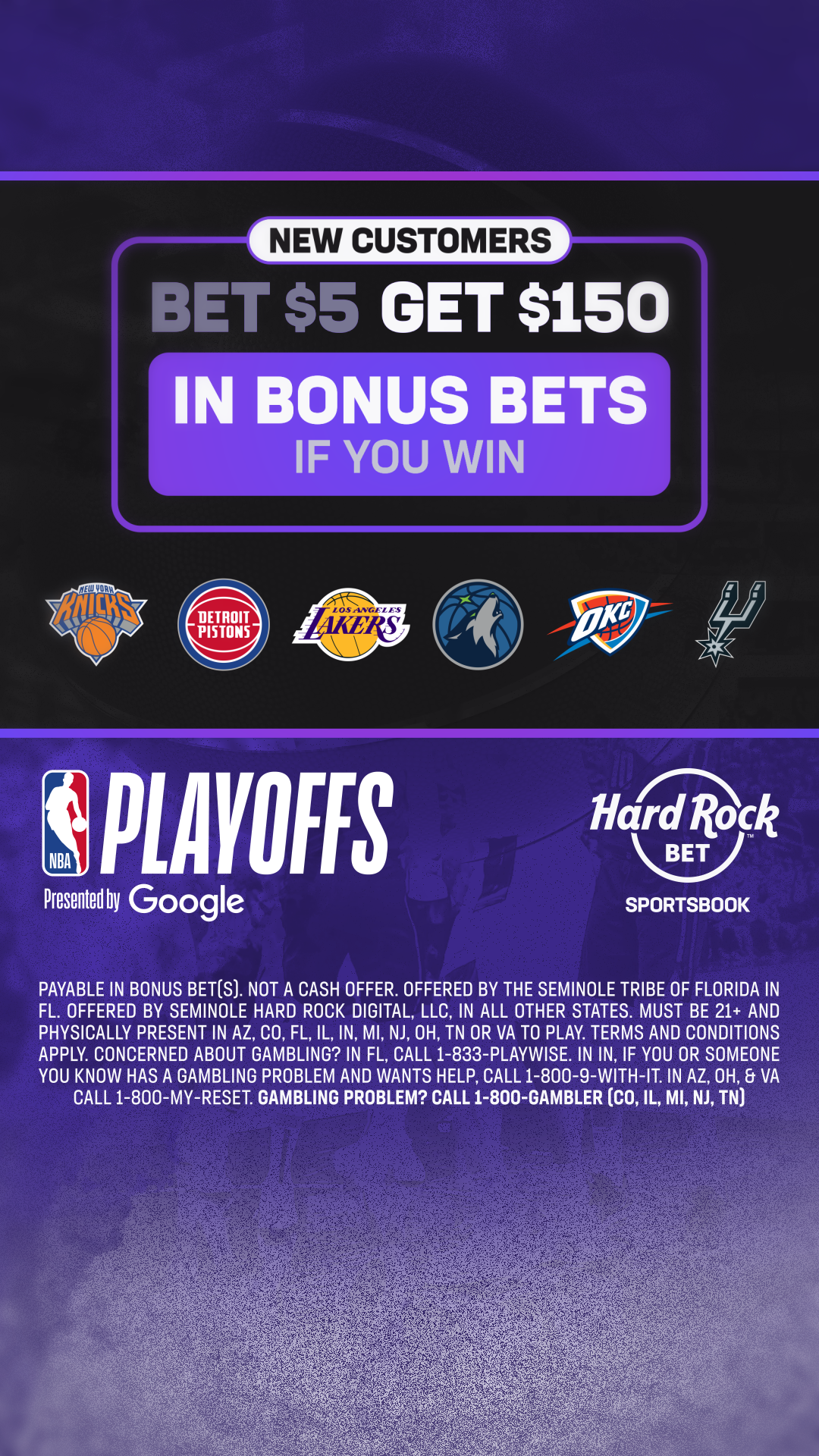Hard Rock Bet Facebook ad