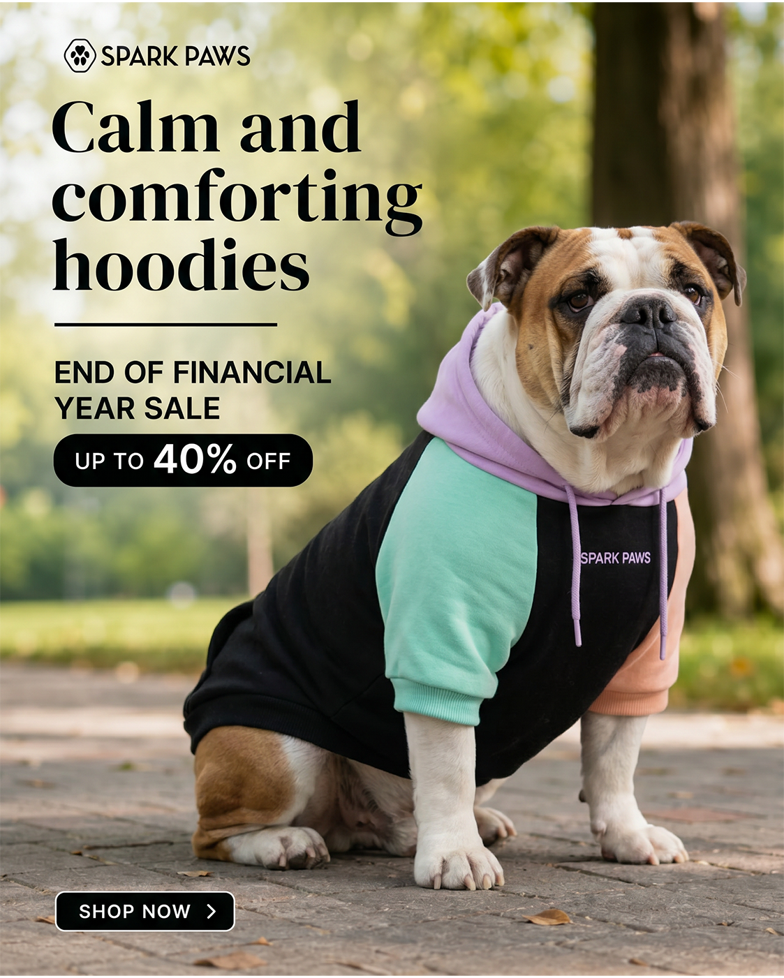 Spark Paws Facebook ad
