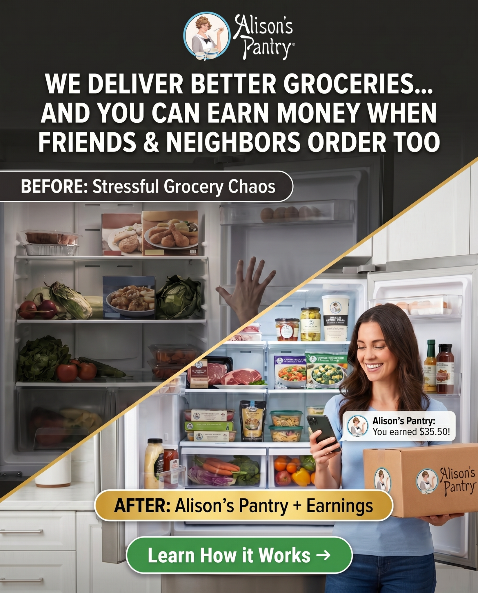 Alison's Pantry Facebook ad