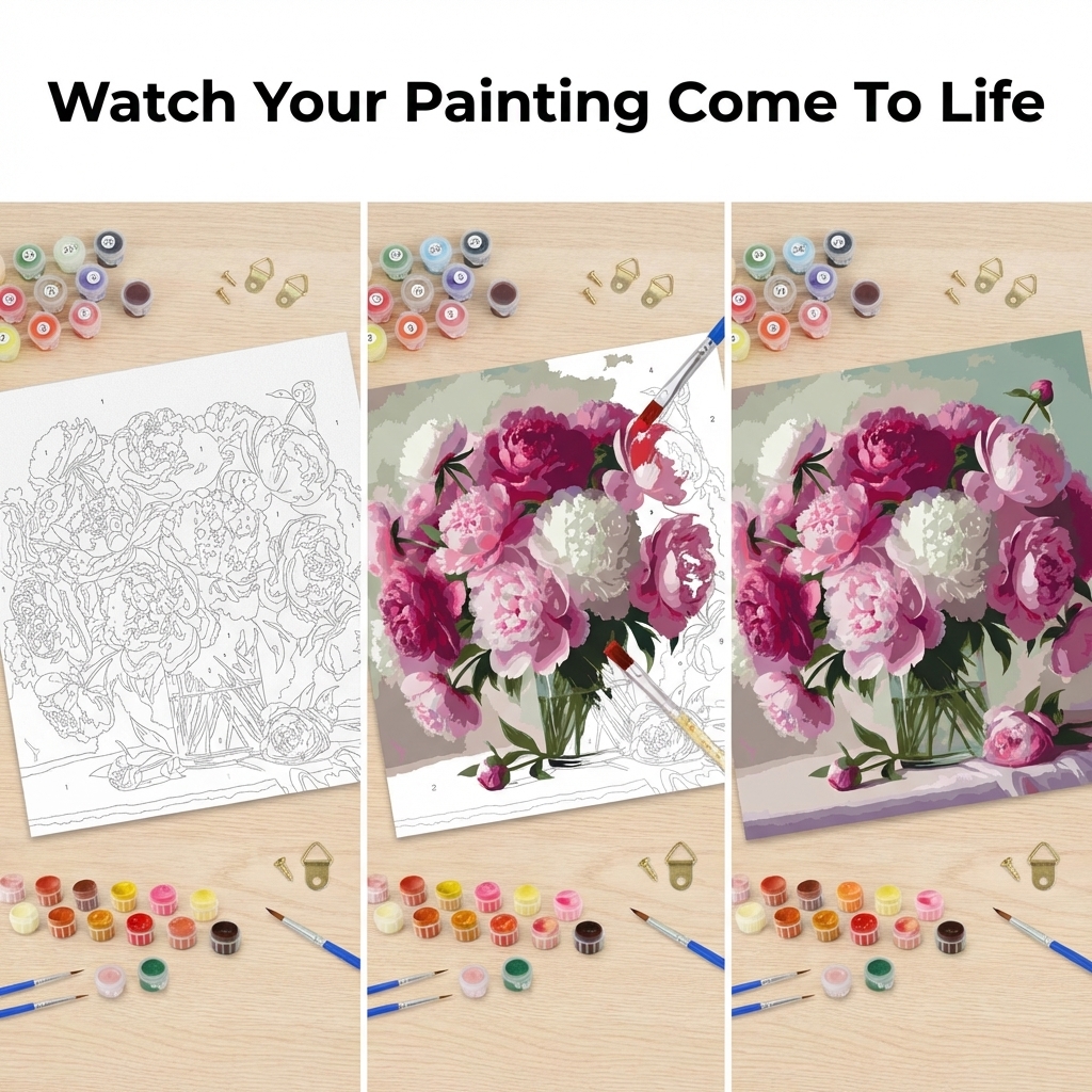 Paint by Numbers - DIY Facebook ad
