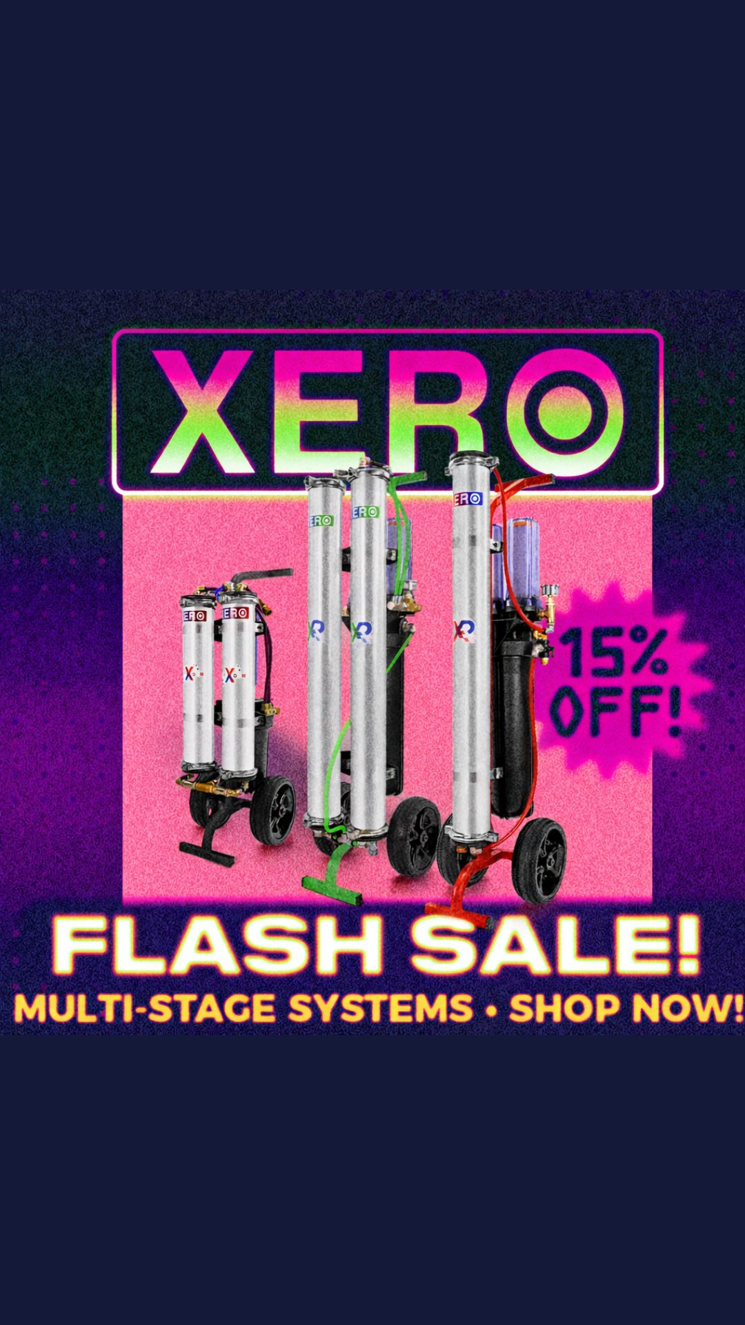 XERO Window Cleaning Products Facebook ad
