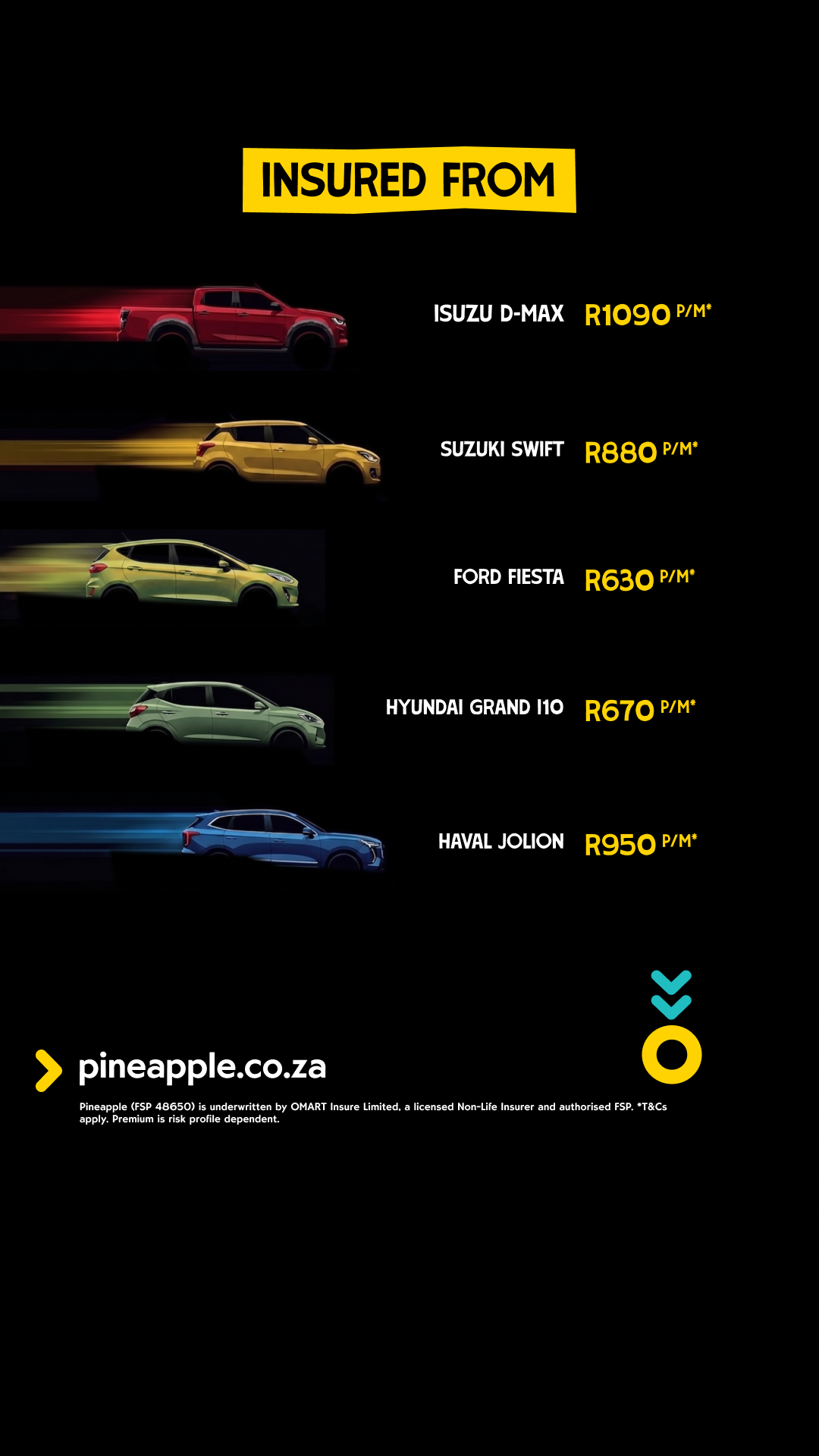 Pineapple Facebook ad
