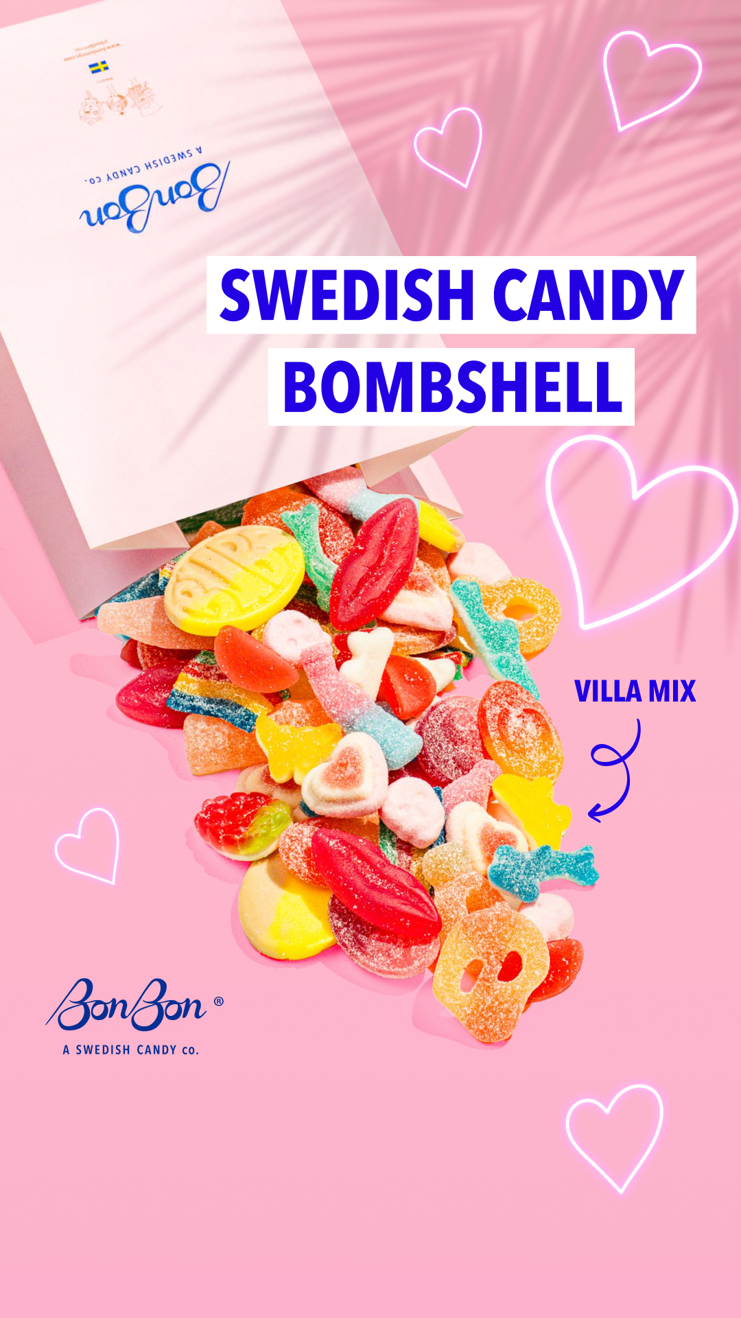 BonBon - A Swedish Candy Co. Facebook ad
