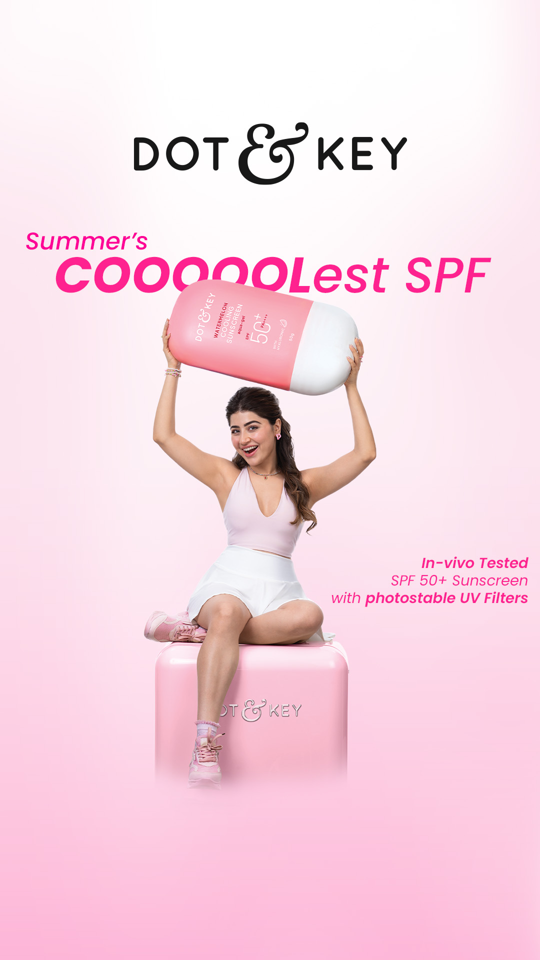 Dot & Key Facebook ad