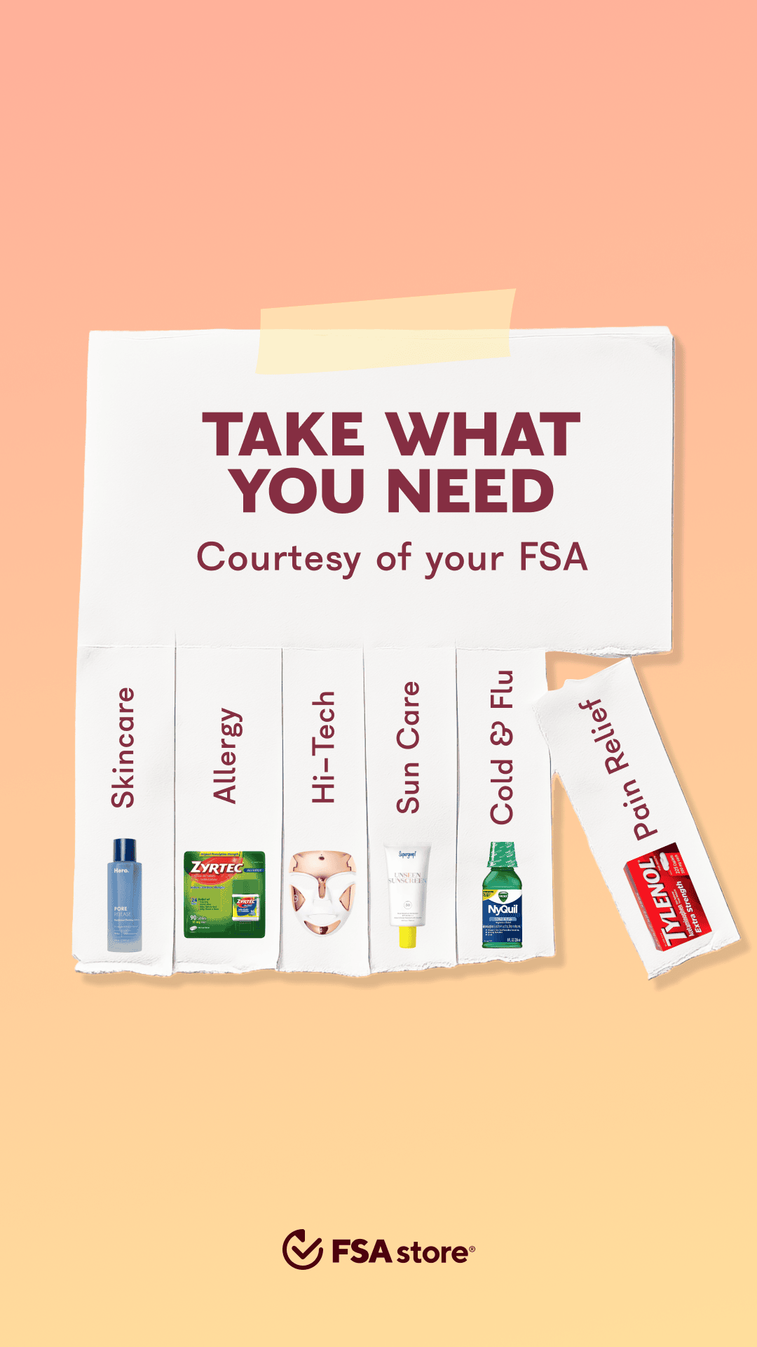 FSA Store Facebook ad