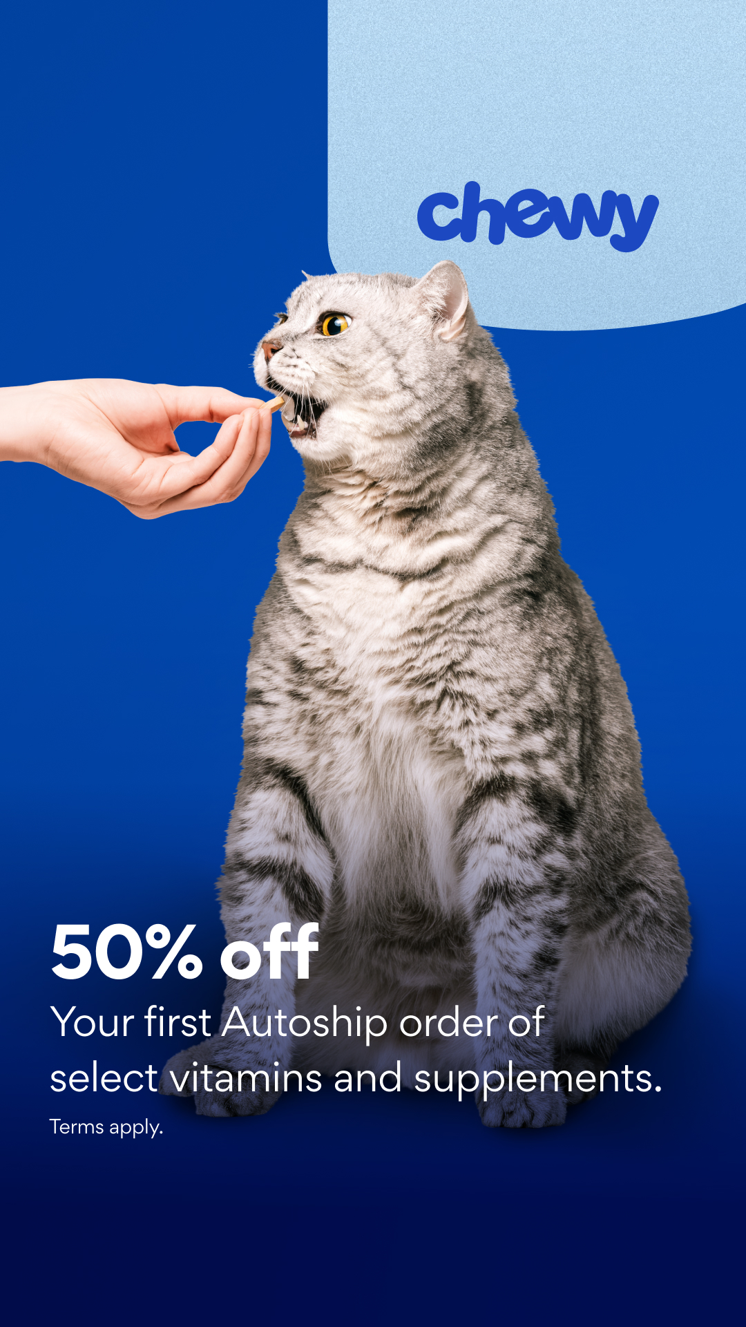 Chewy Facebook ad