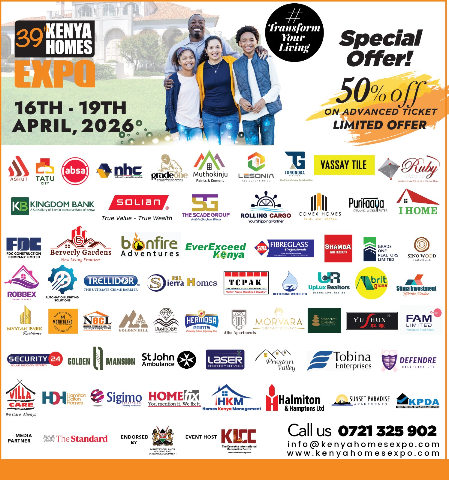 The Kenya Homes Expo Facebook ad
