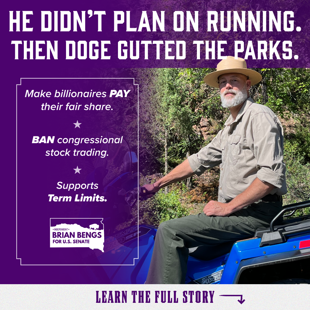 Brian Bengs for South Dakota Facebook ad
