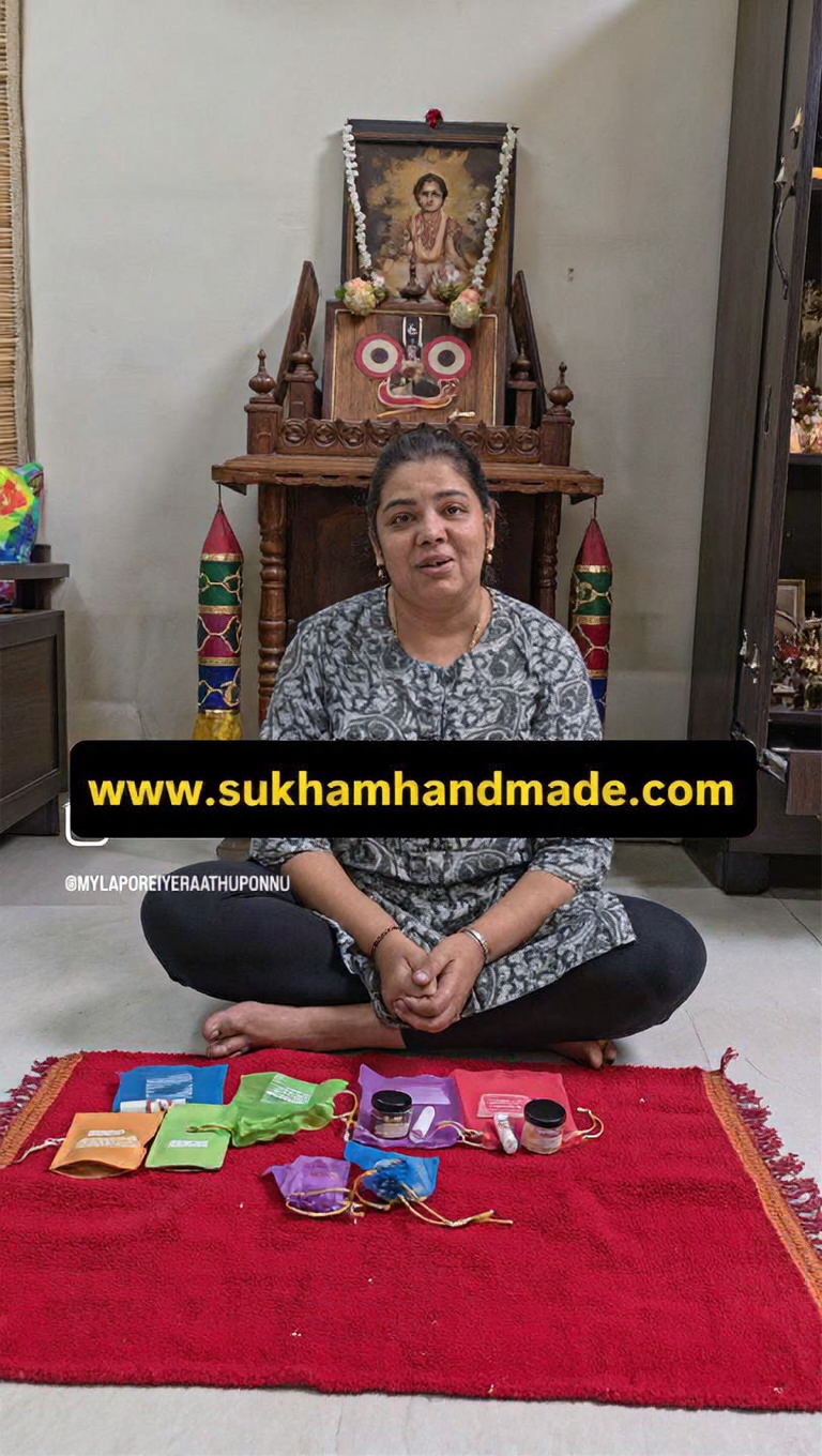 Sukham handmade Facebook ad