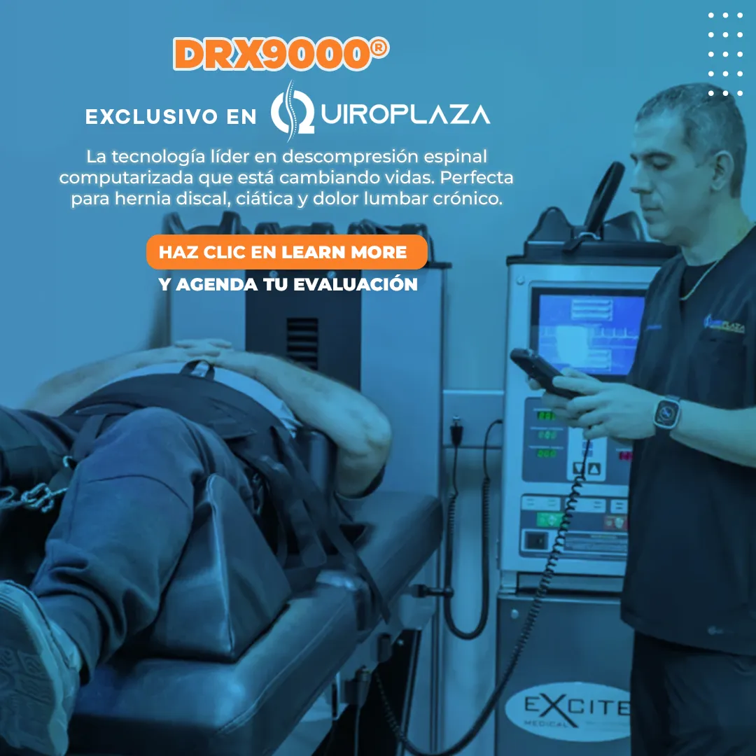 QuiroPlaza - Plaza Las Américas Facebook ad: ¿Dolor que no cede?
