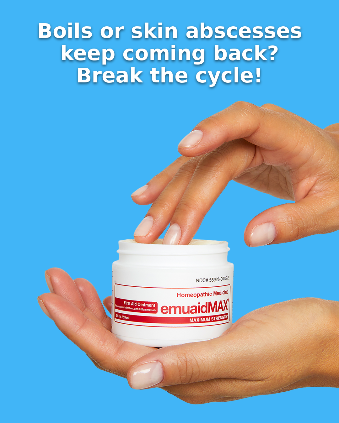 Emuaid Facebook ad