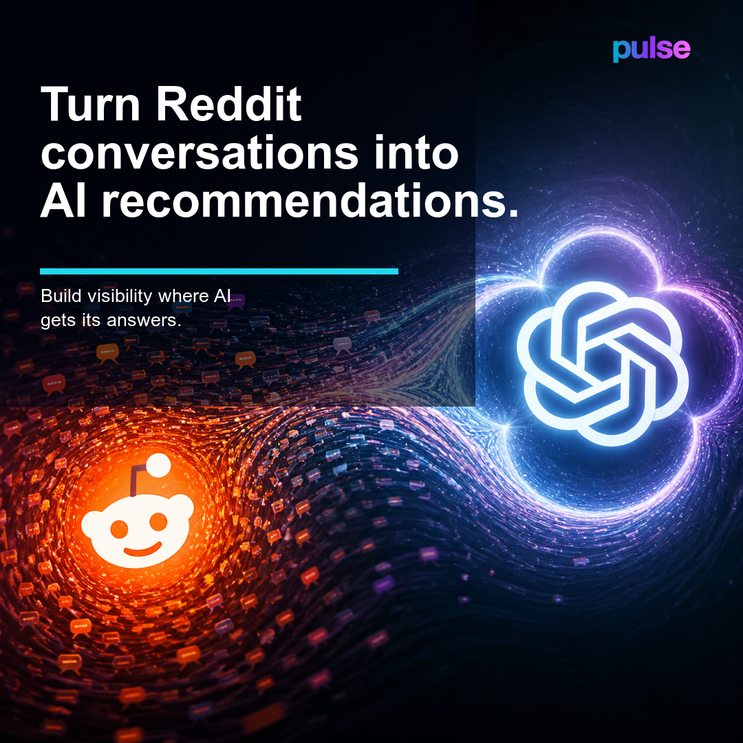Pulse for Reddit: Transform Conversations into Customers Facebook ad: Turn Conversations Into Visibility