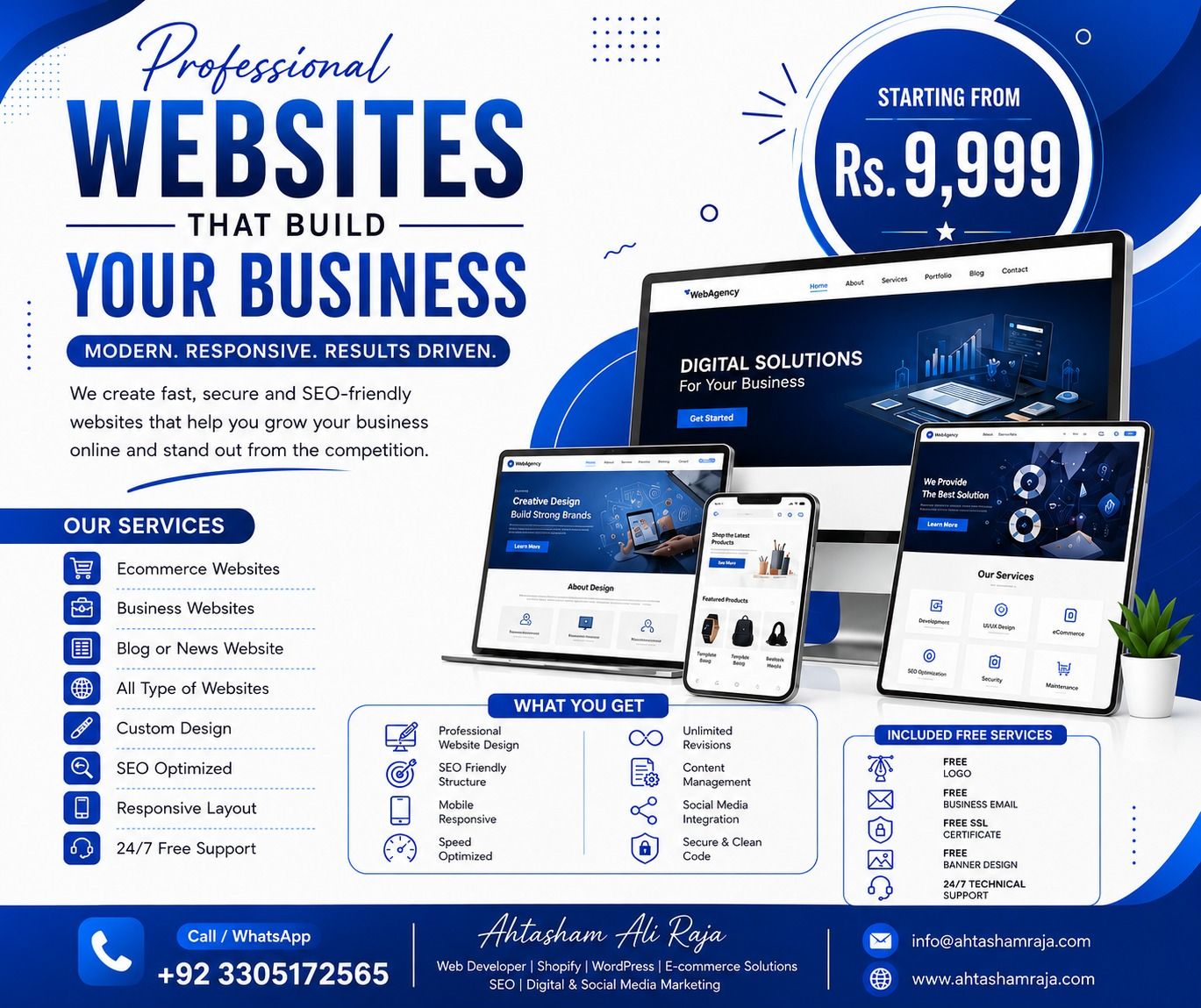 Ahtasham Ali Raja Facebook ad