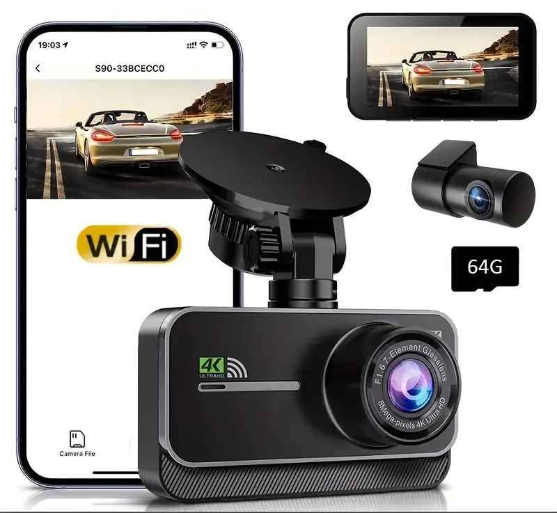David E. Balthazar Facebook ad: 4K Wifi Dashcam For Sale