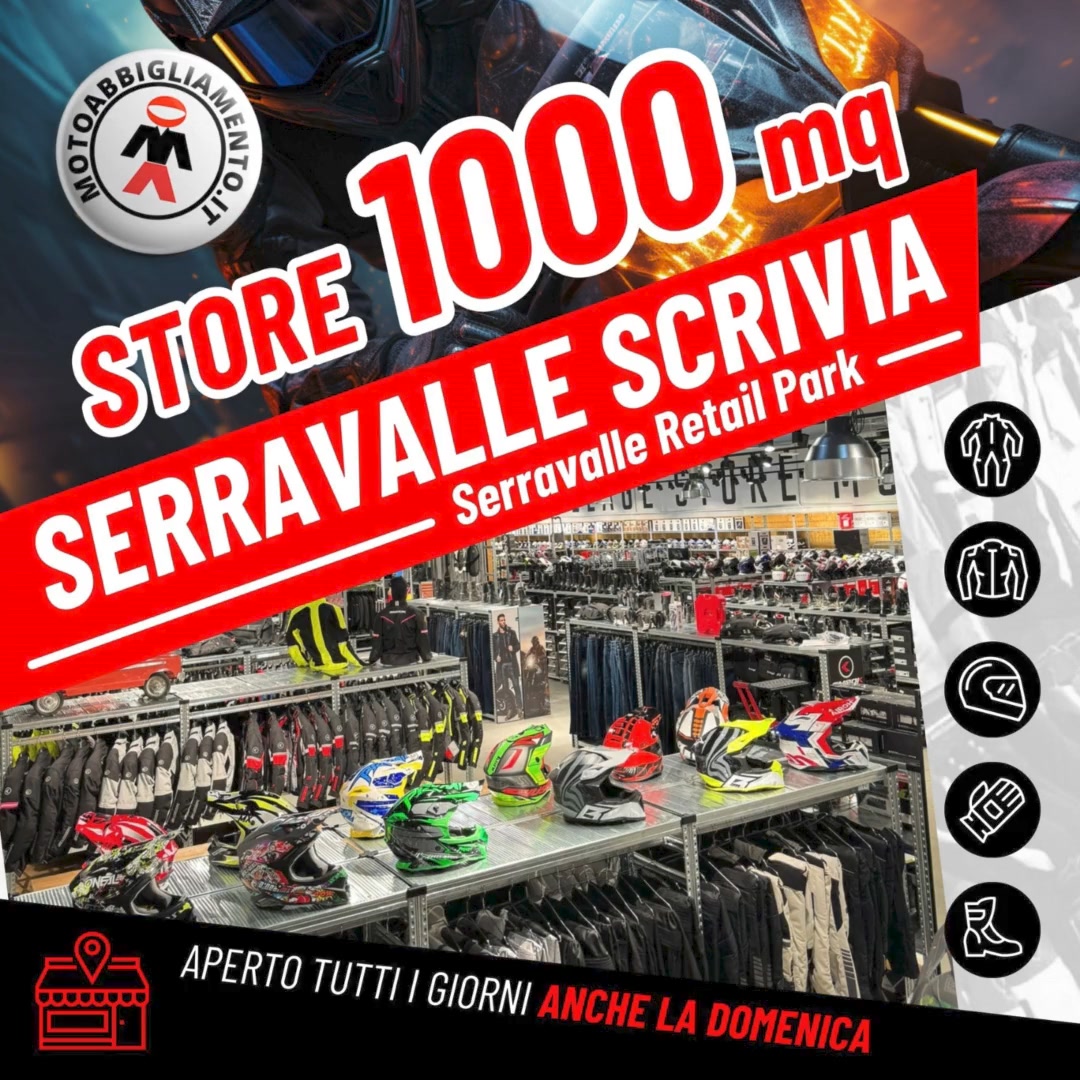 Motoabbigliamento Outlet Facebook ad: Vieni a trovarci!