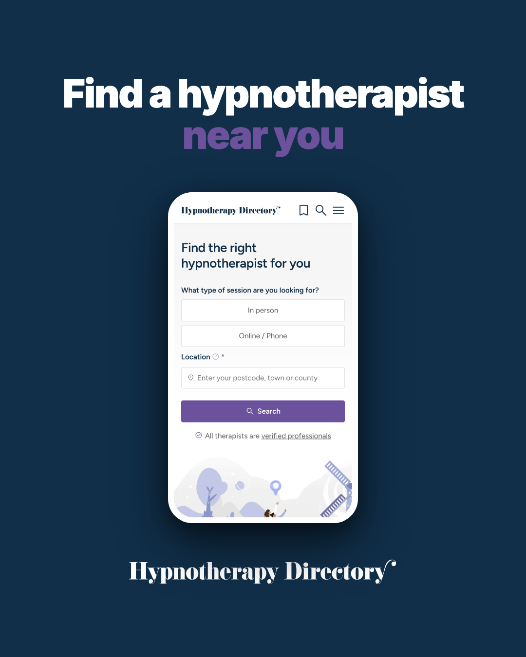 Hypnotherapy Directory Facebook ad