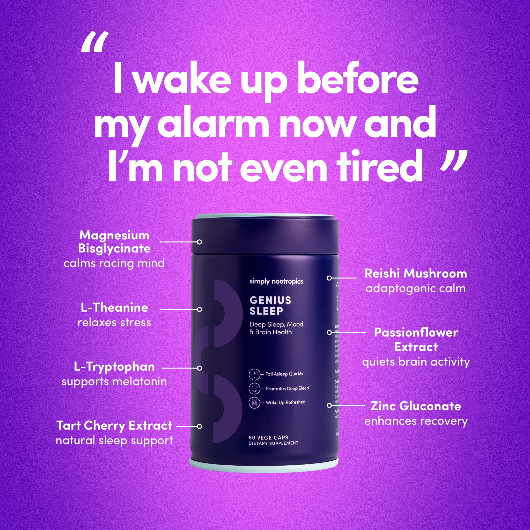 Simply Nootropics Facebook ad