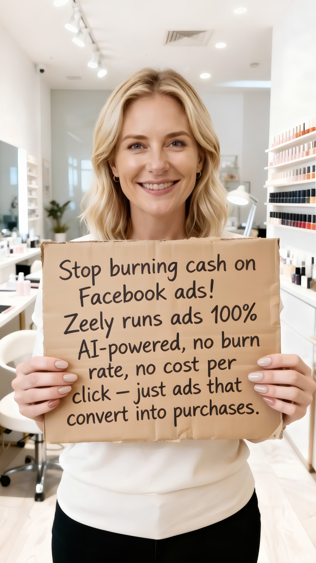 Zeely Facebook ad