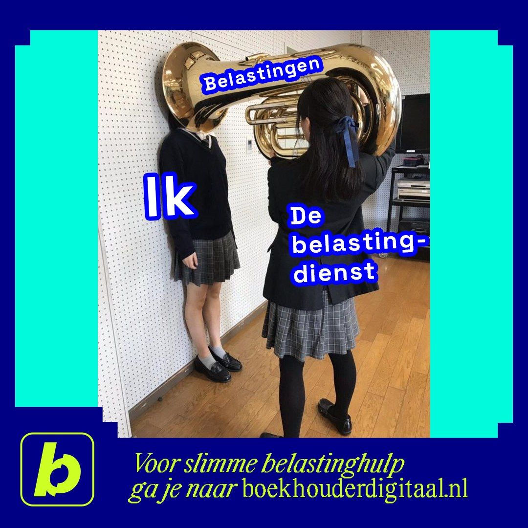 Boekhouder Digitaal Facebook ad: Belastingdienst: WIST JE DAT HET WEER TIJD IS…