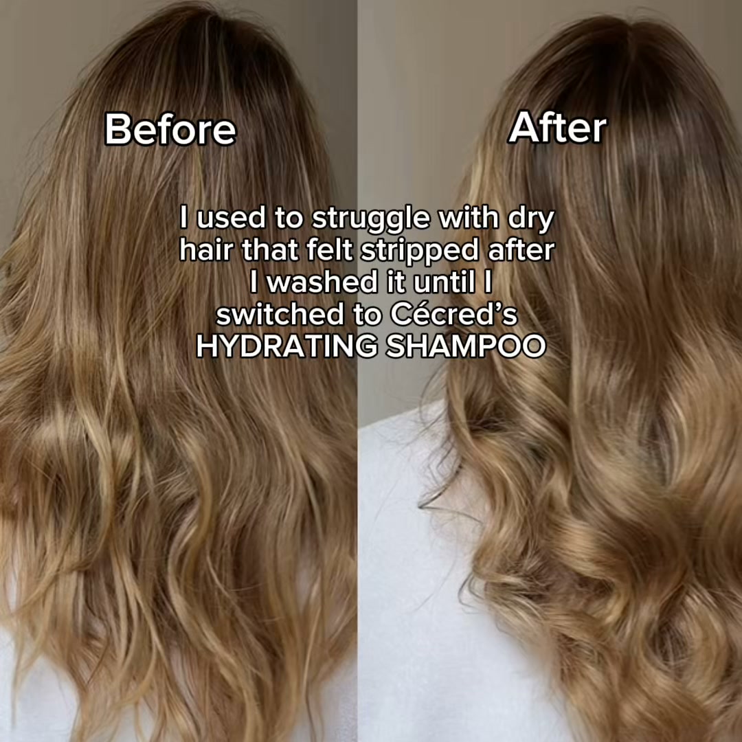 Cecred Facebook ad: Hydration Starts With Wash Day