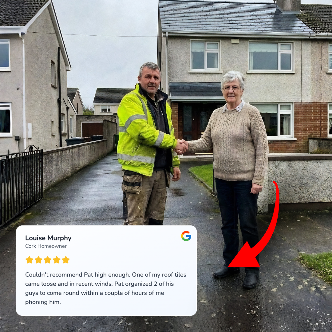 Pat Long Roofing Facebook ad