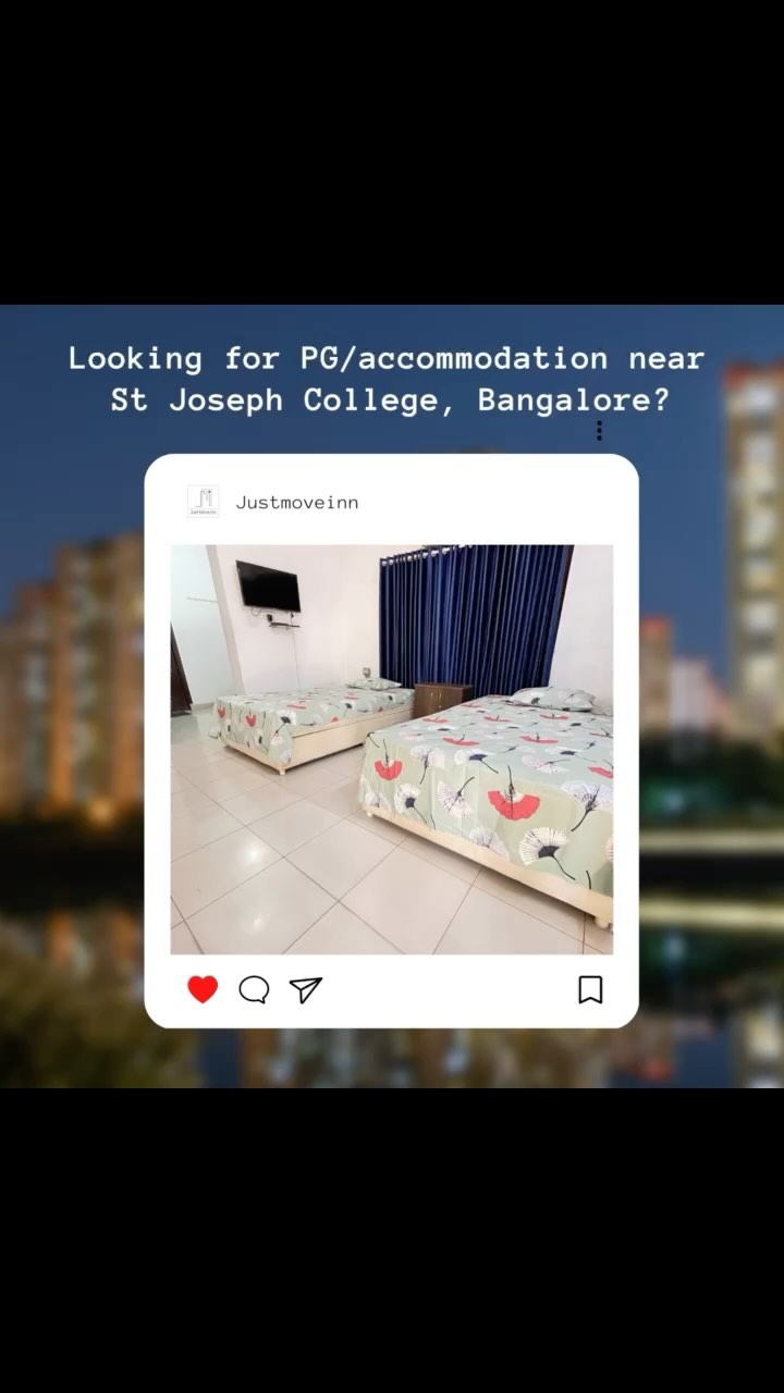 JUST MOVE INN Facebook ad