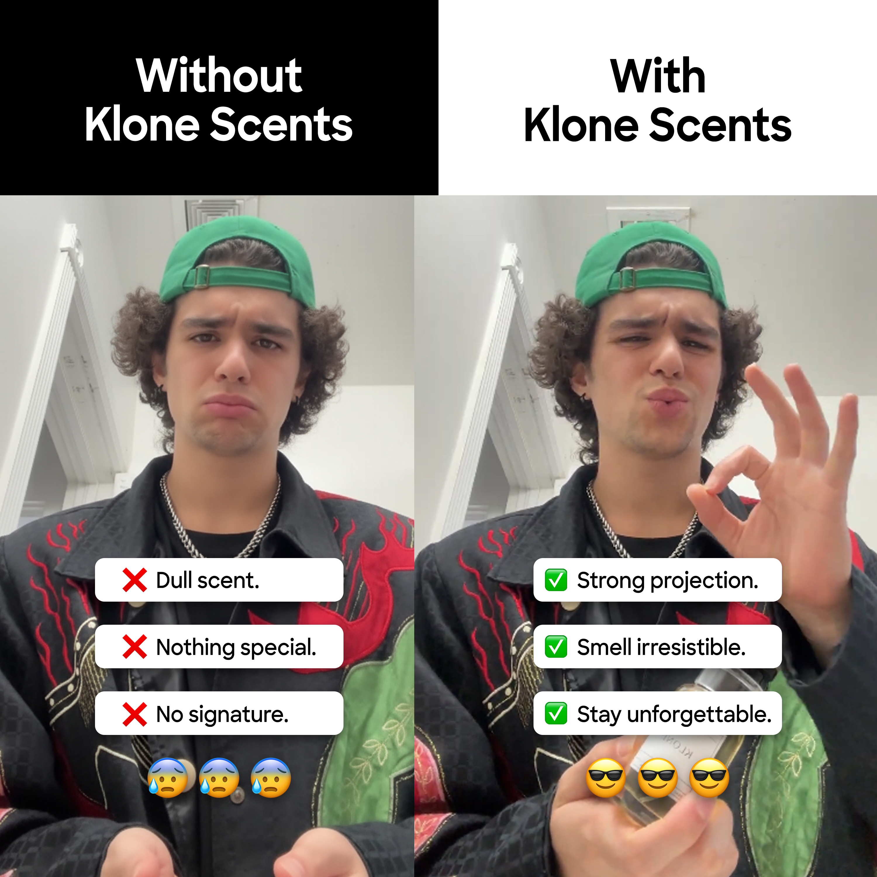Klone Scents Facebook ad