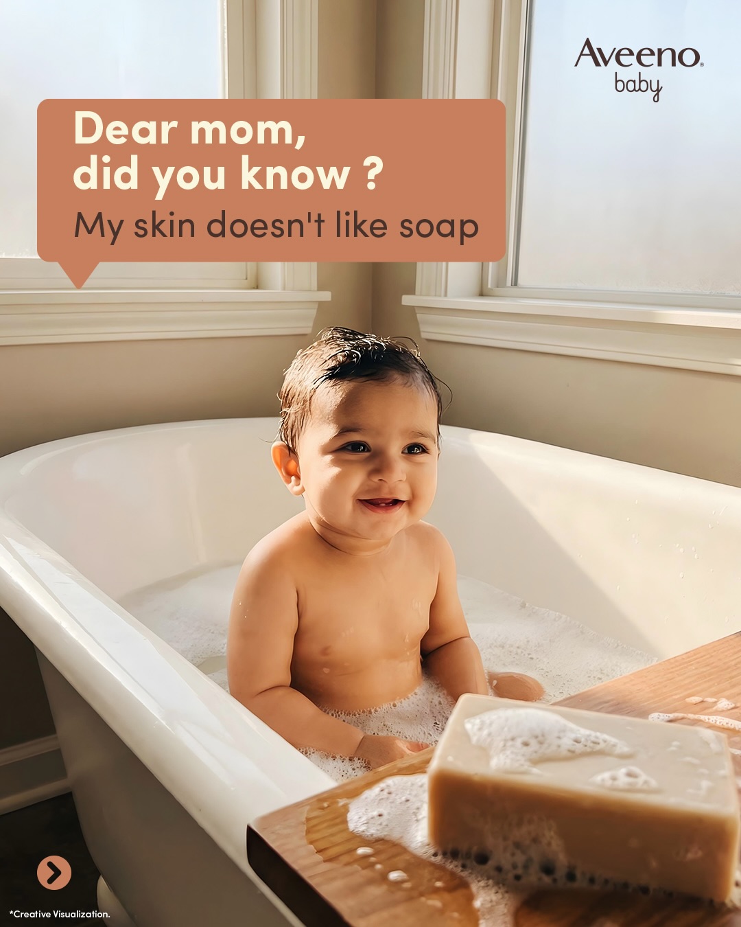 Aveeno Baby India Facebook ad