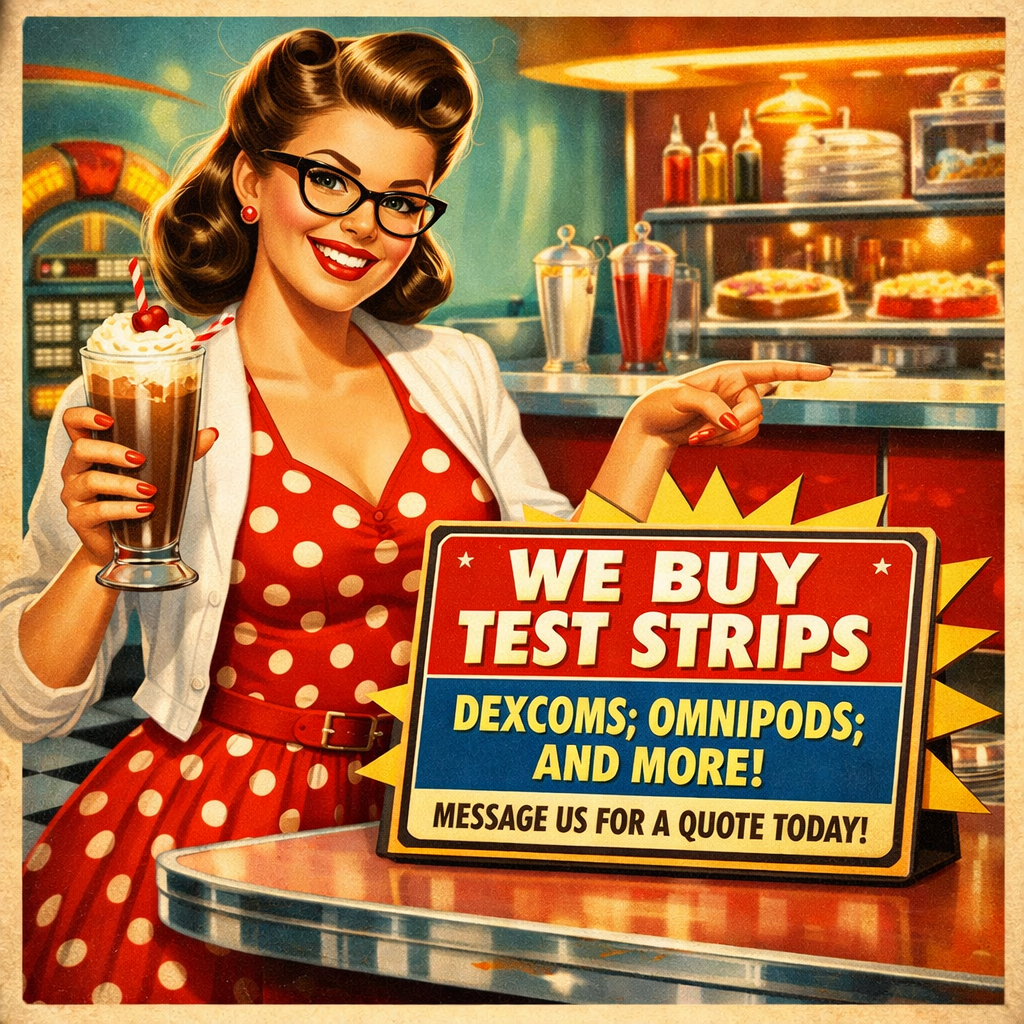 Upstate MedEx Facebook ad: Sell Your Diabetic Supplies Today!