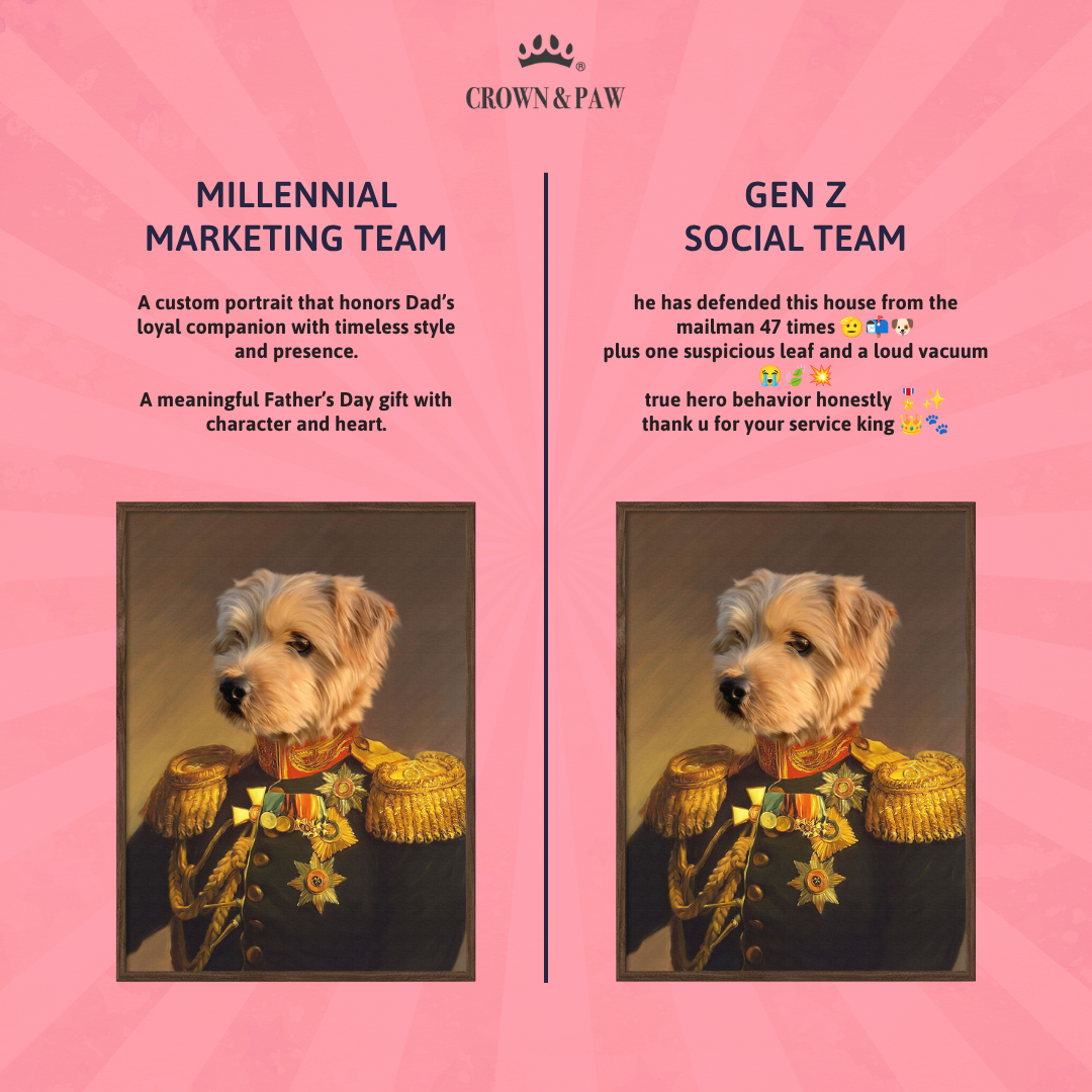 Crown & Paw Facebook ad
