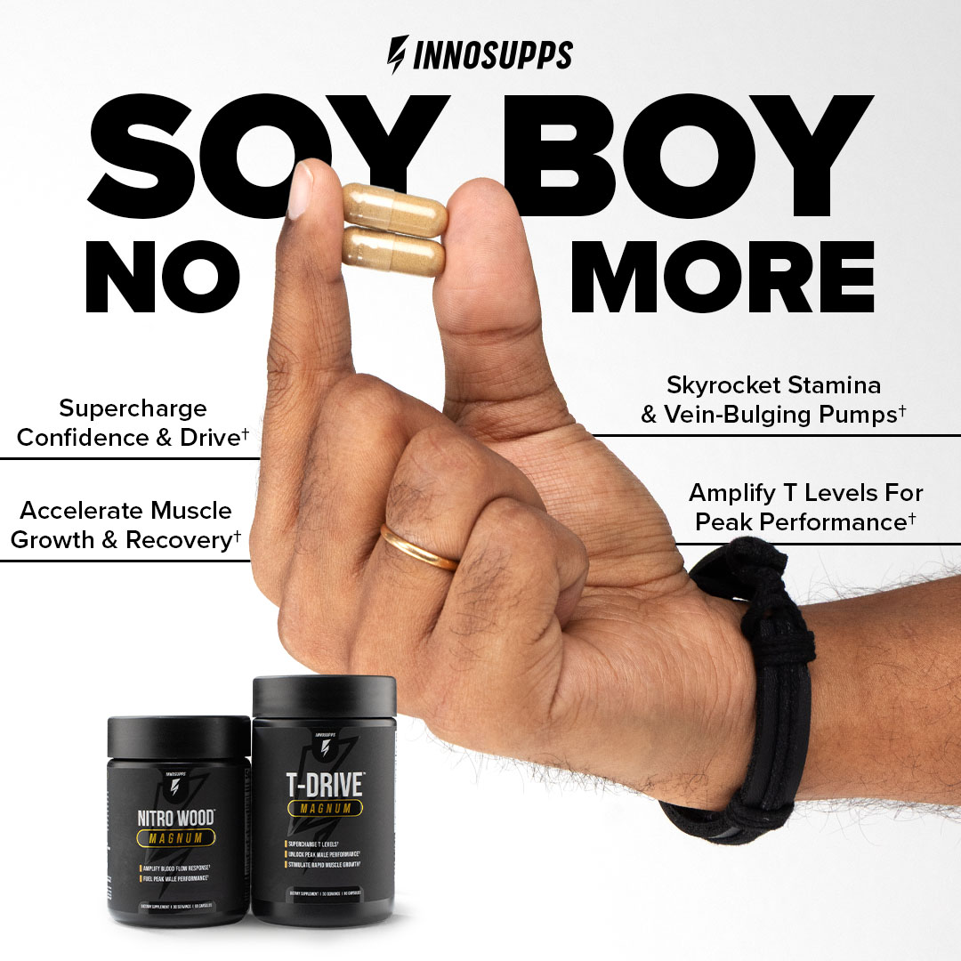 T-Drive Testosterone Booster Facebook ad