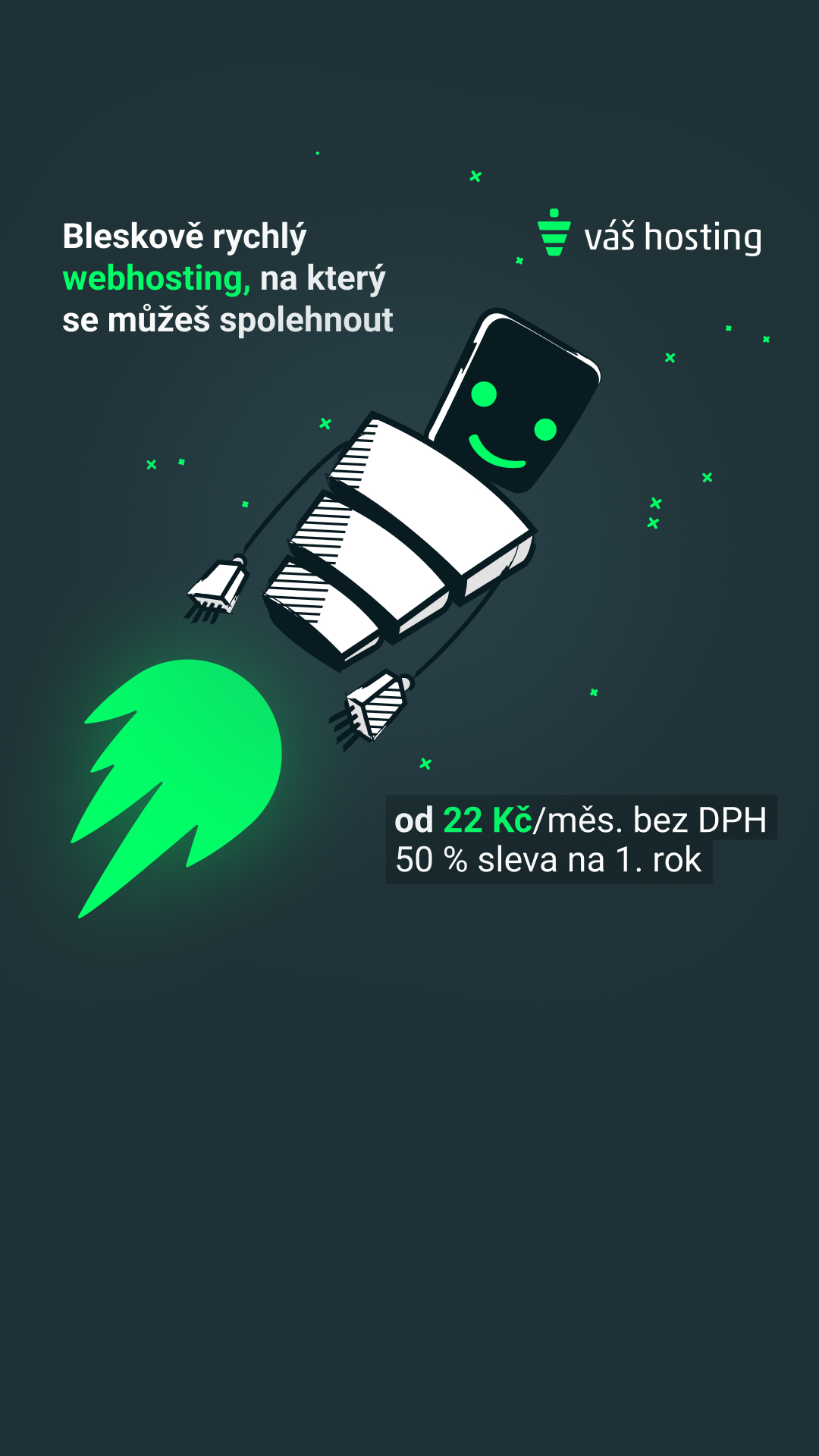 Vas-Hosting.cz Facebook ad
