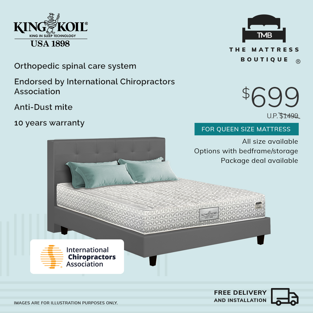 The Mattress Boutique Facebook ad