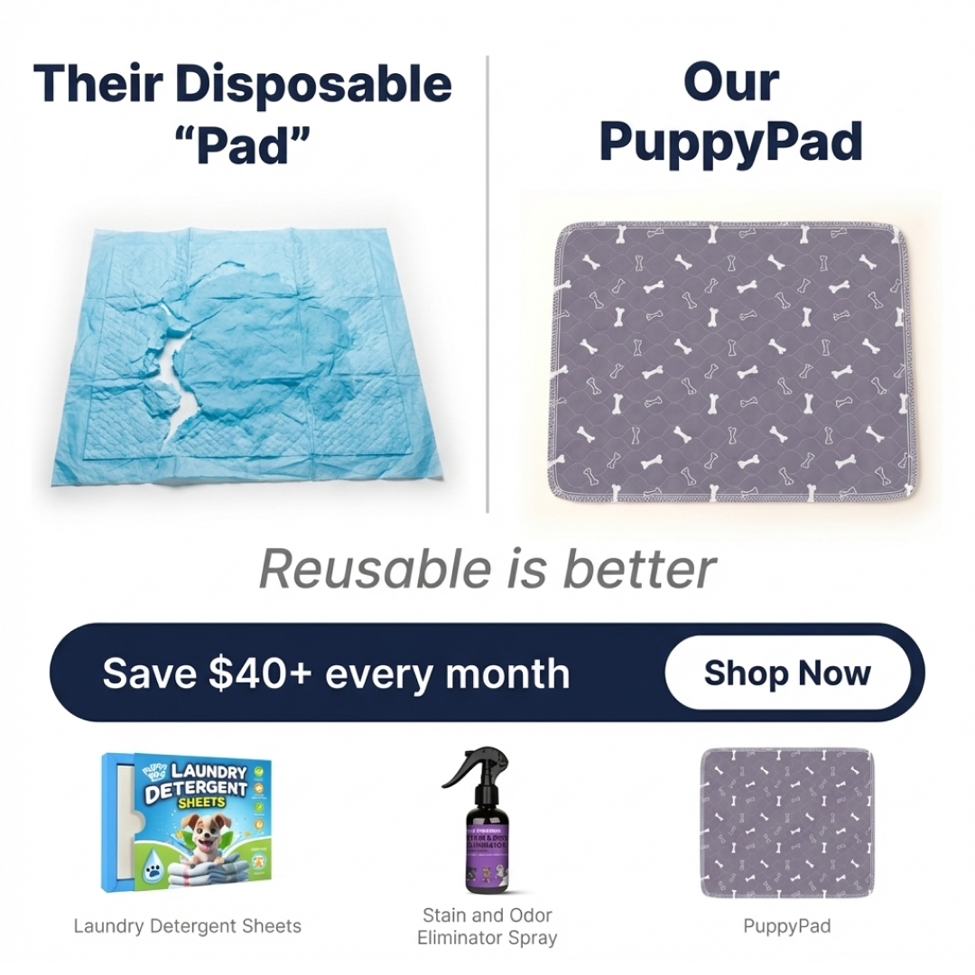 PuppyPad Facebook ad