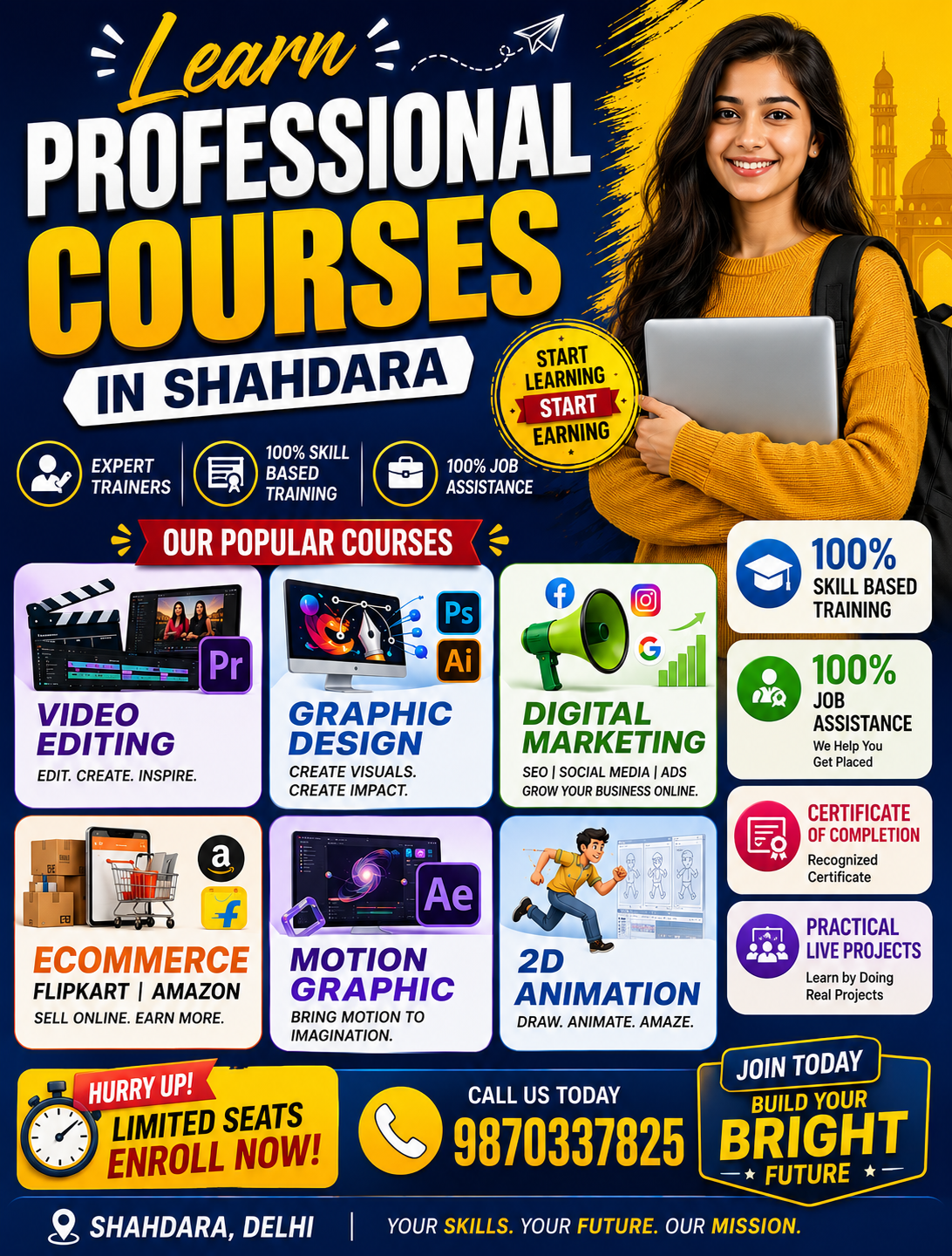 anyawebsolution.in Facebook ad: Master Creative & Digital Skills with Professional…