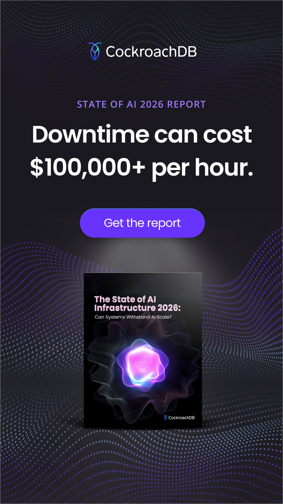 Cockroach Labs Facebook ad