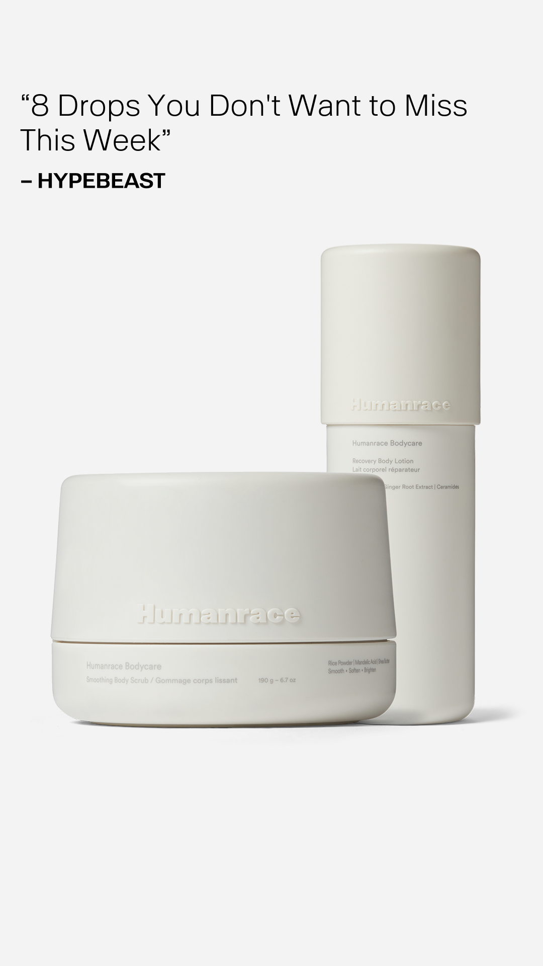 Humanrace Facebook ad