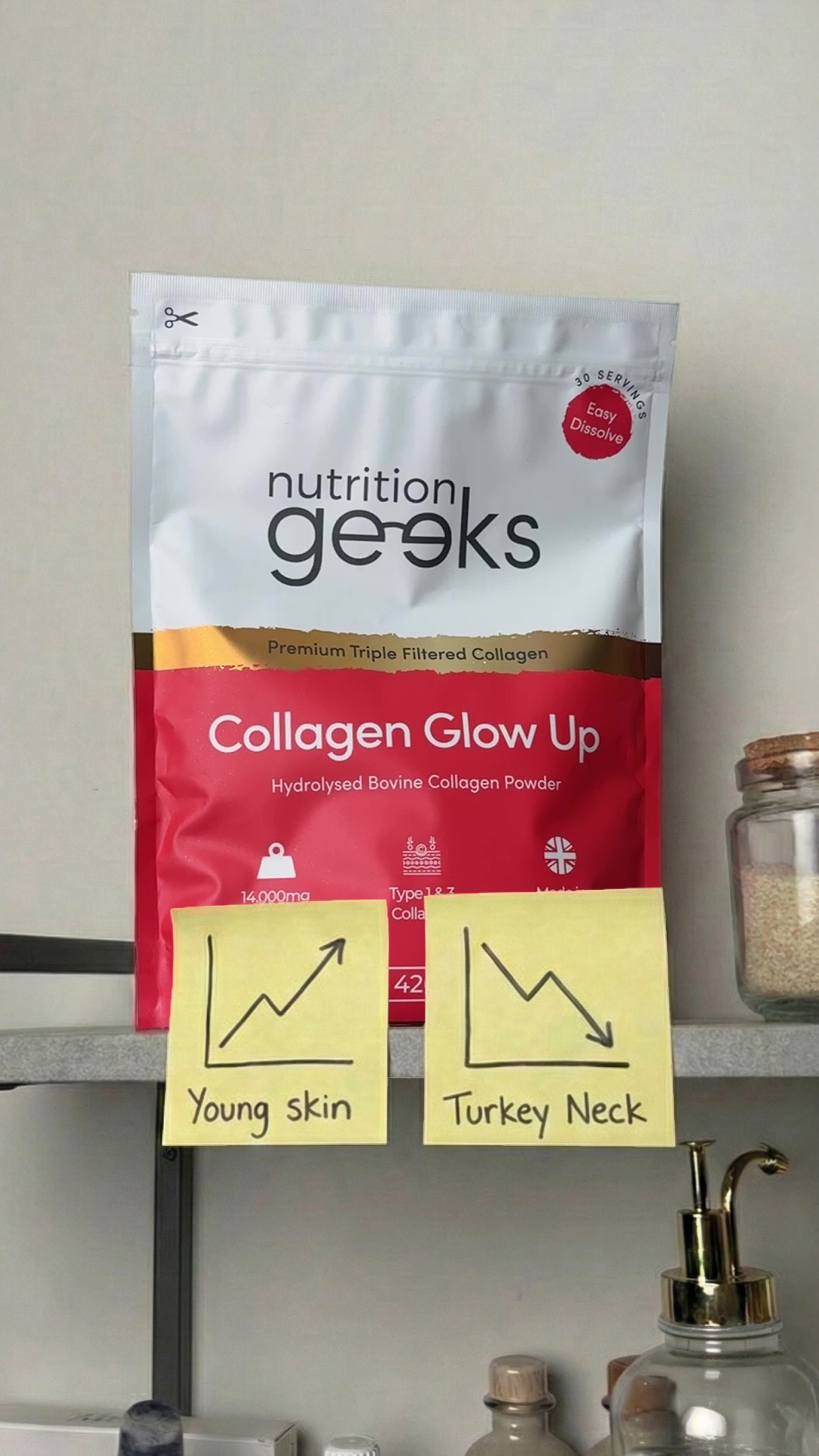 Nutrition Geeks Facebook ad