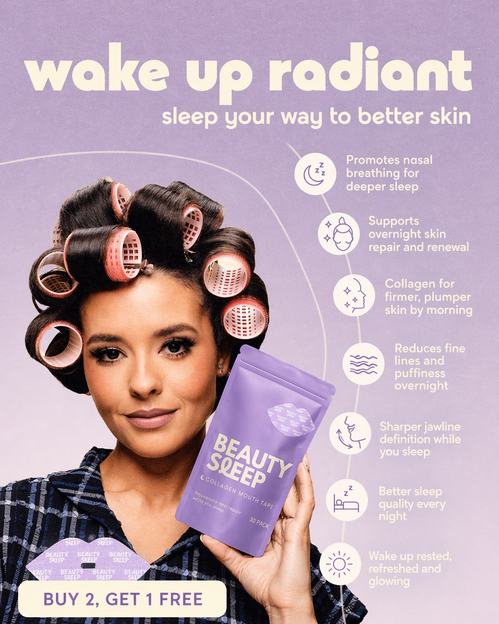 Beauty Sleep Facebook ad