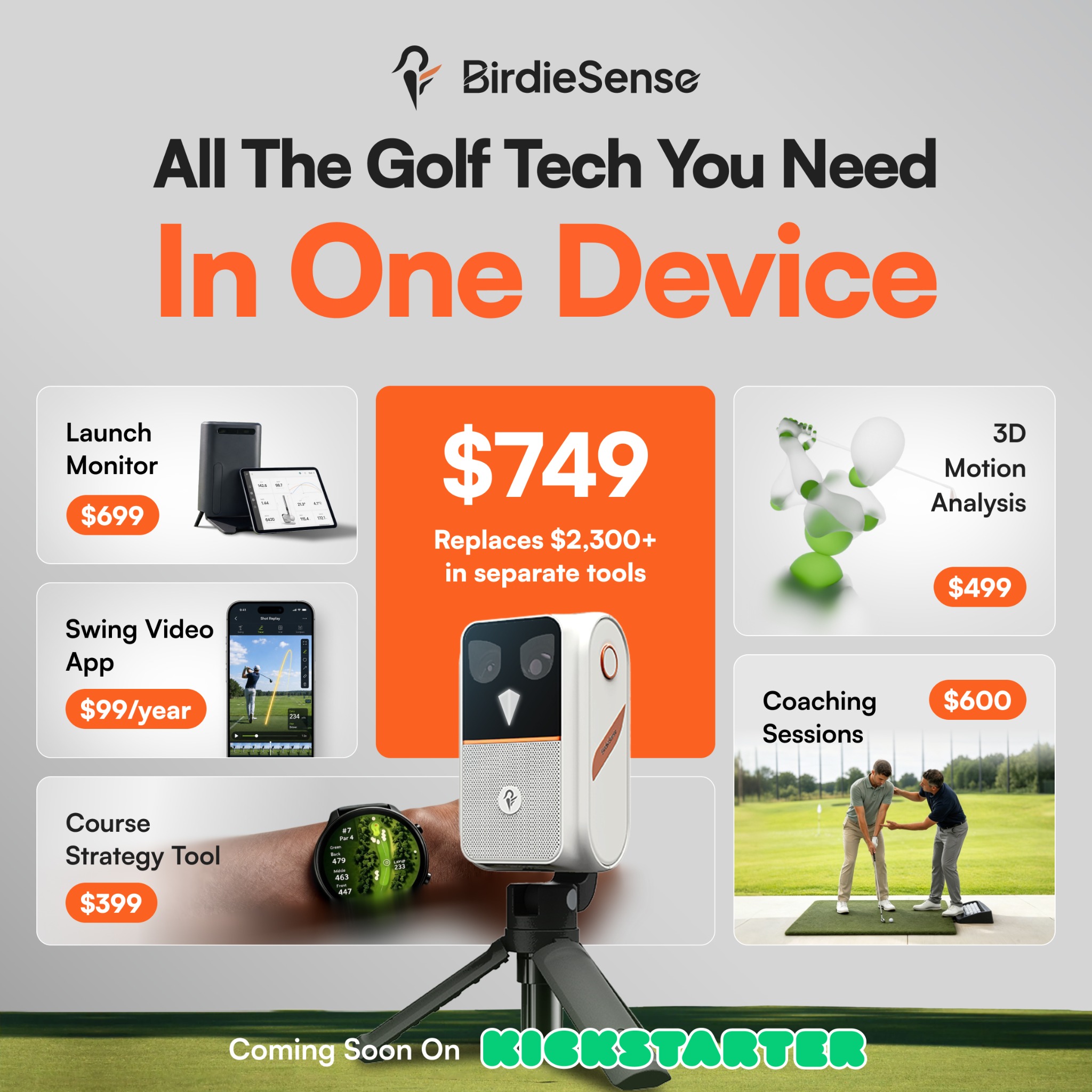 BirdieSense Facebook ad