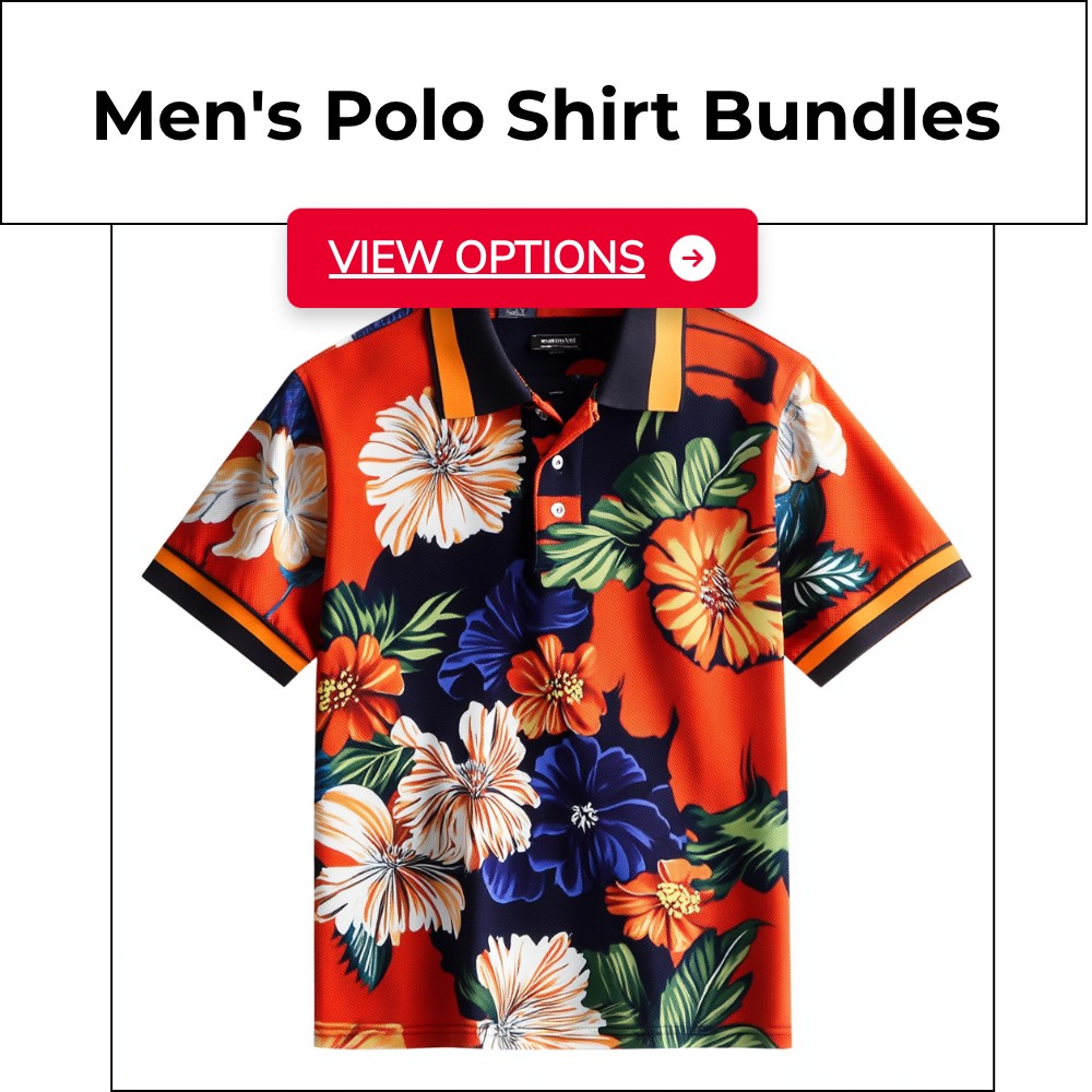 FAQInsider Here Facebook ad: Men's Polo Shirt Bundles -