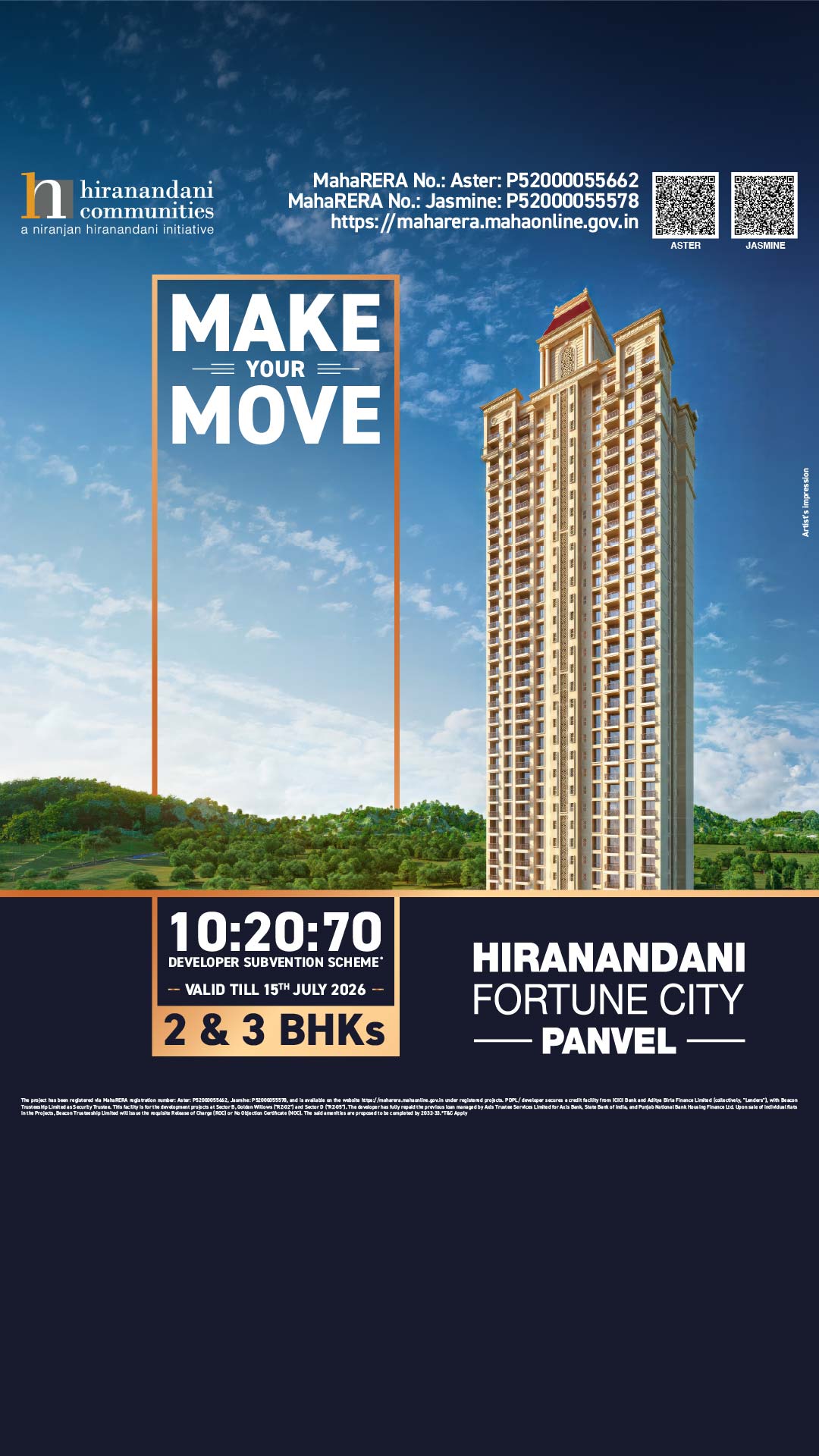 Hiranandani Communities Facebook ad from Jun 5, 2026
