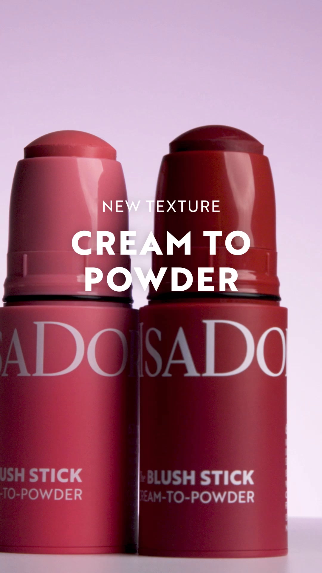 ISADORA Lietuva Facebook ad: Atraskite naują skaistalų tekstūrą - The Cream-To-Powder