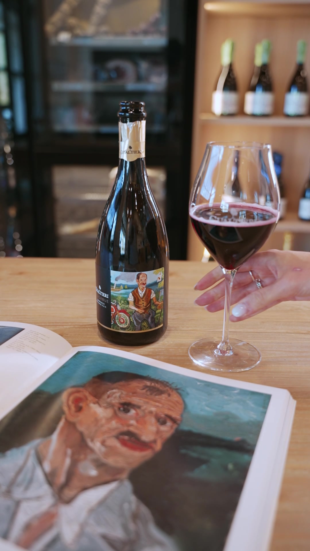Cantina Gualtieri Facebook ad: Lambrusco Reggiano IL LIGABUE 93/100 Vinitaly