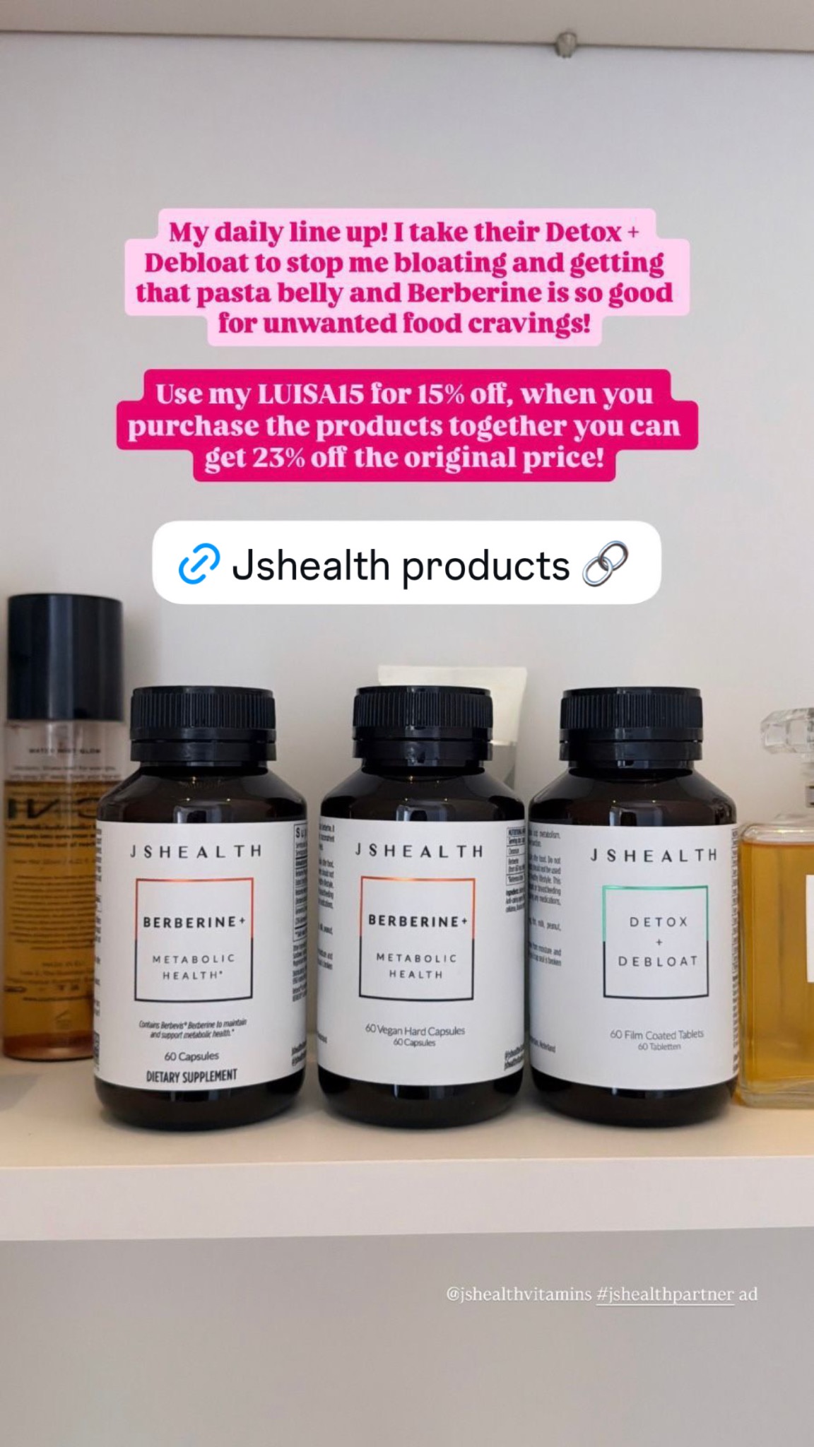JSHealth Vitamins Facebook ad