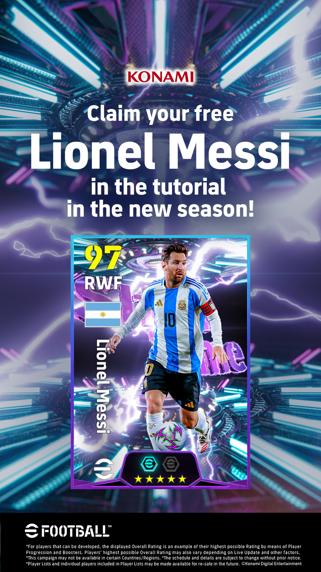 Konami App Facebook ad